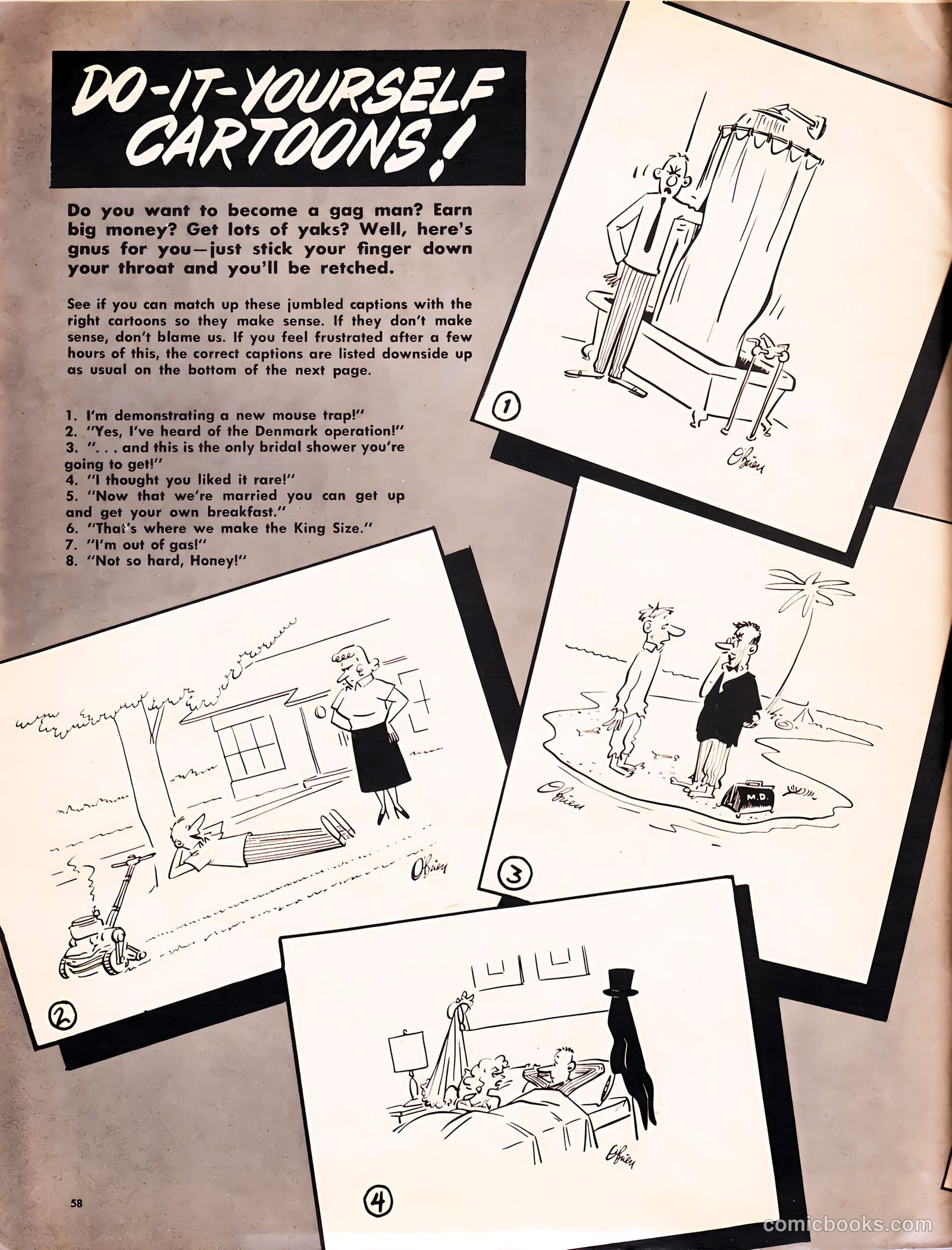 Crazy, Man, Crazy #2 — page 58 of 68
