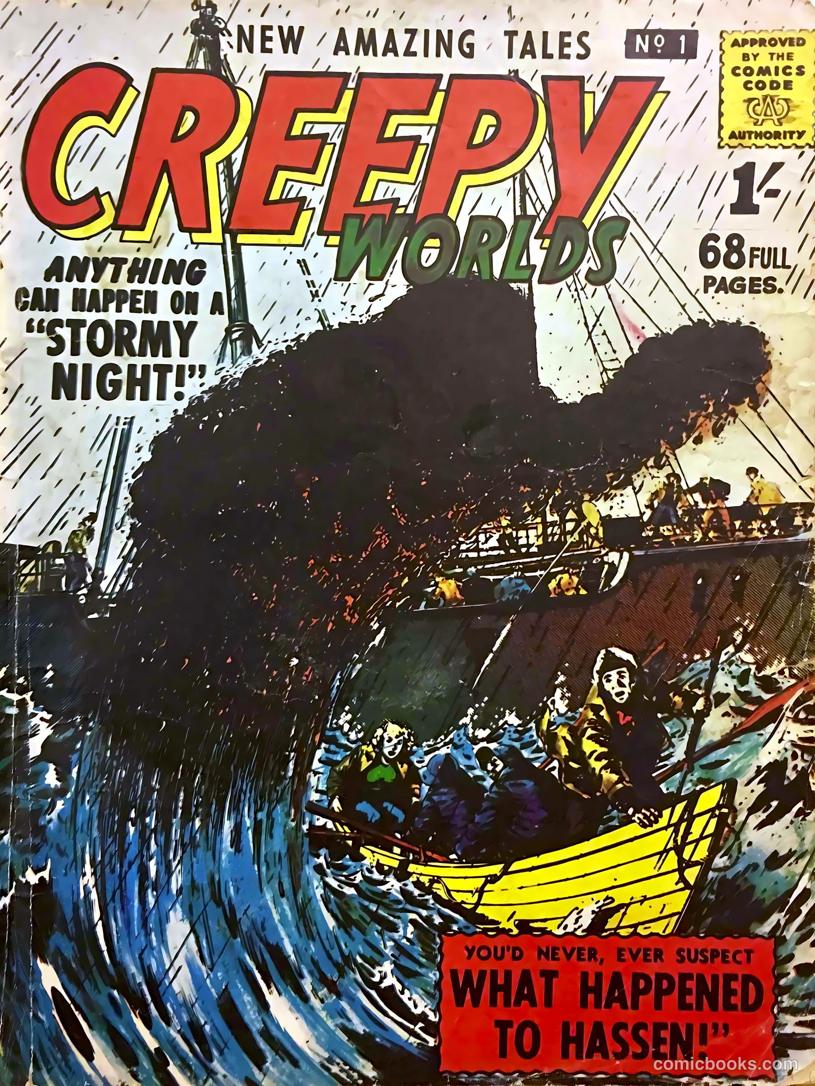 Creepy Worlds #1 — page 1 of 68