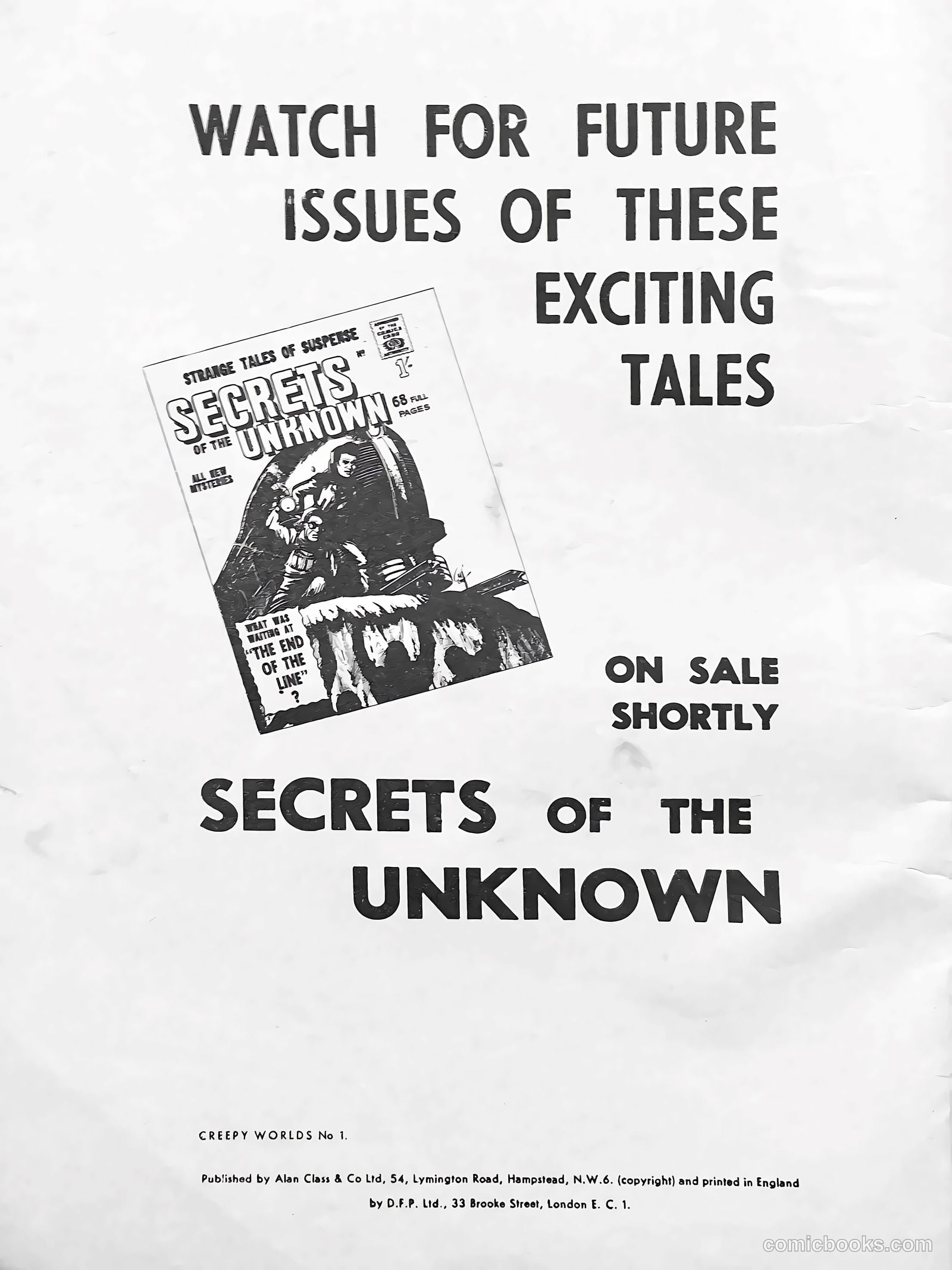 Creepy Worlds #1 — page 12 of 68