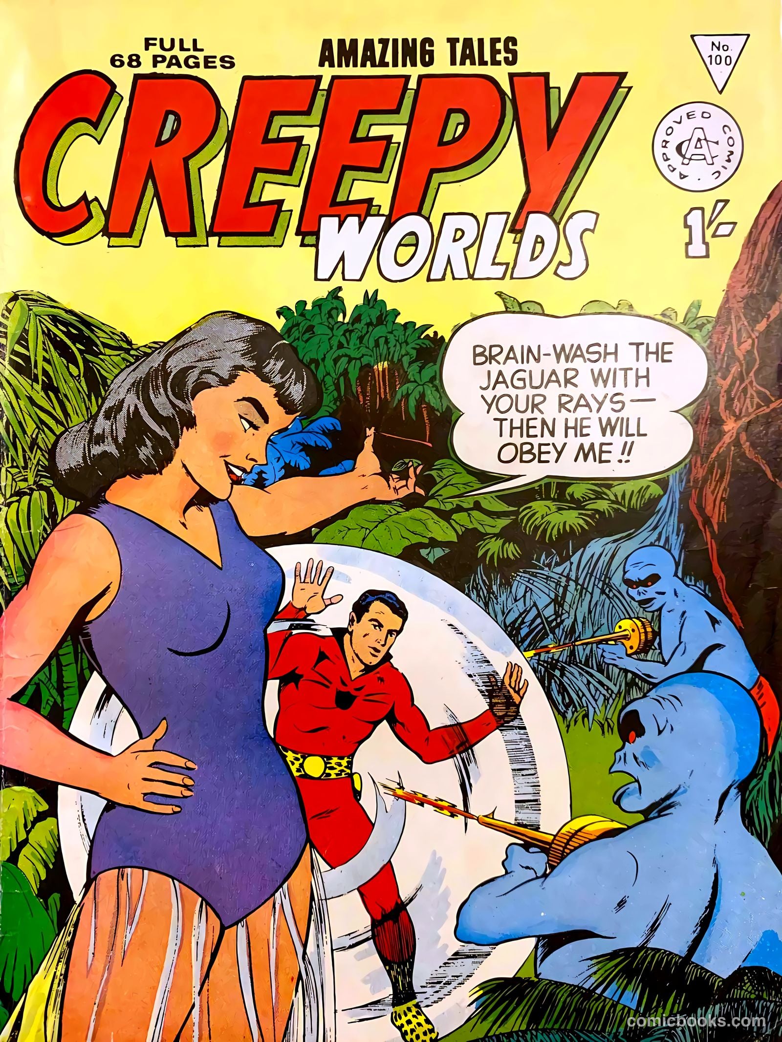 Creepy Worlds #100 — page 1 of 68