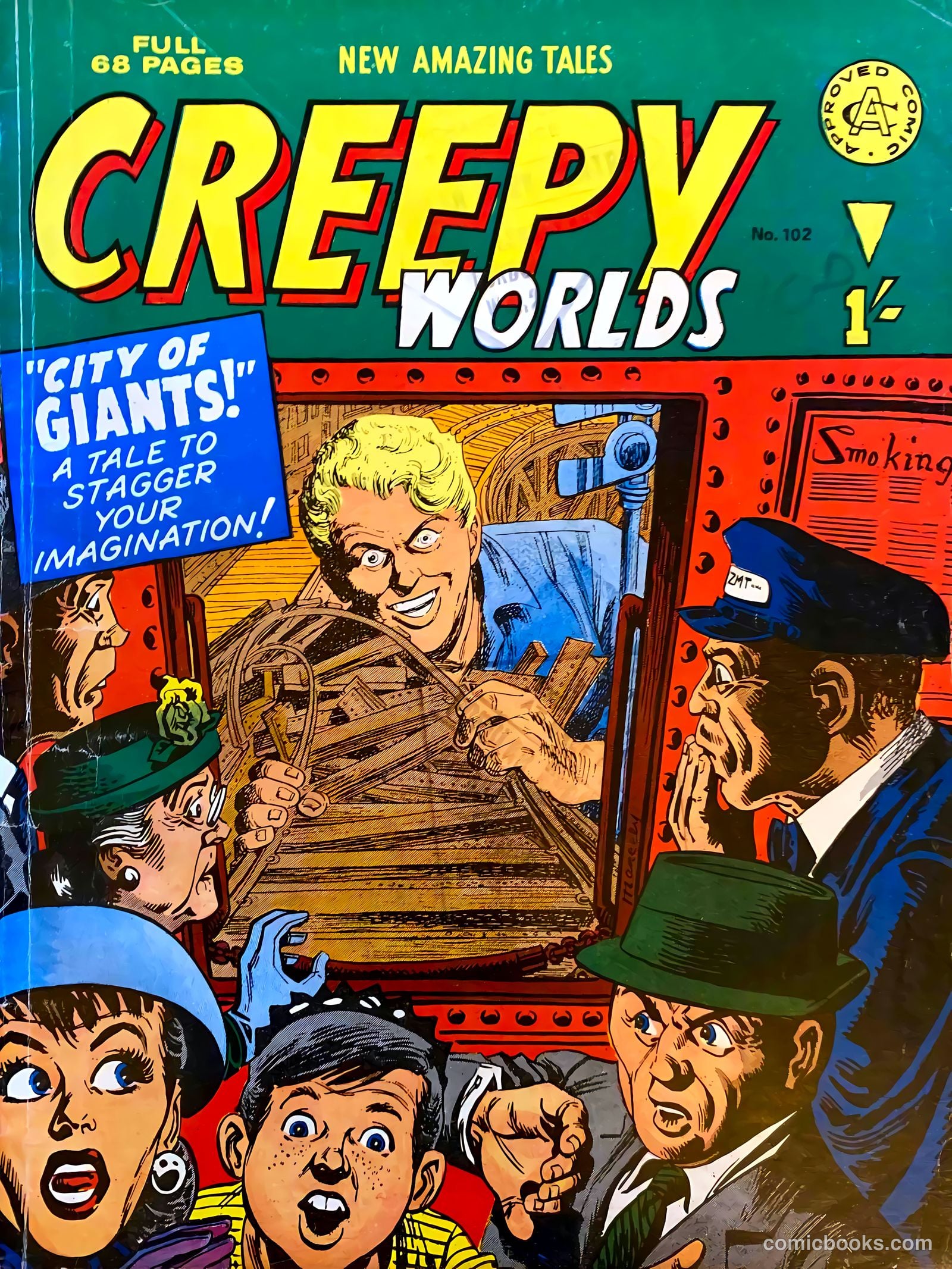 Creepy Worlds #102 — page 1 of 68