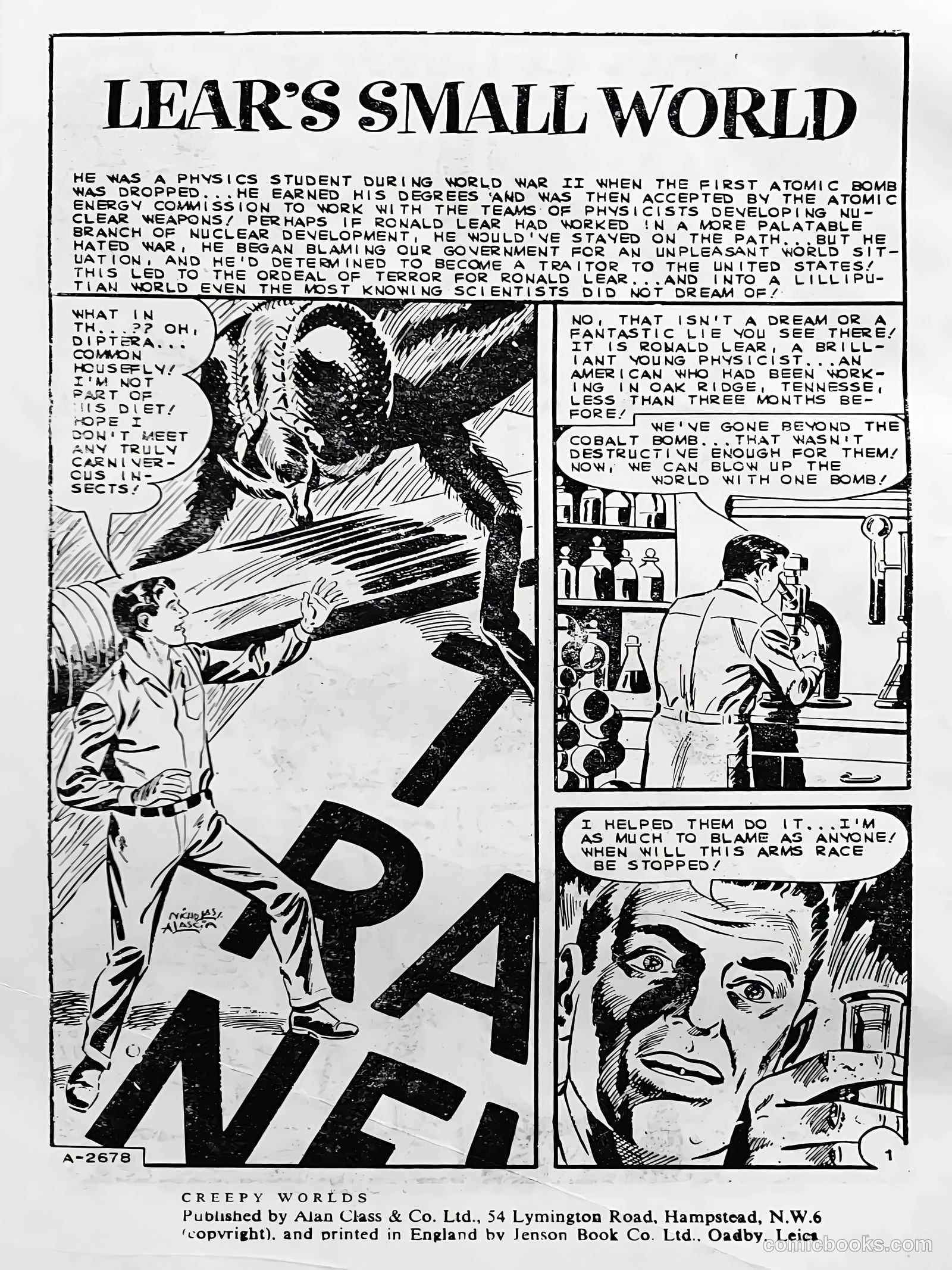 Creepy Worlds #118 — page 2 of 52