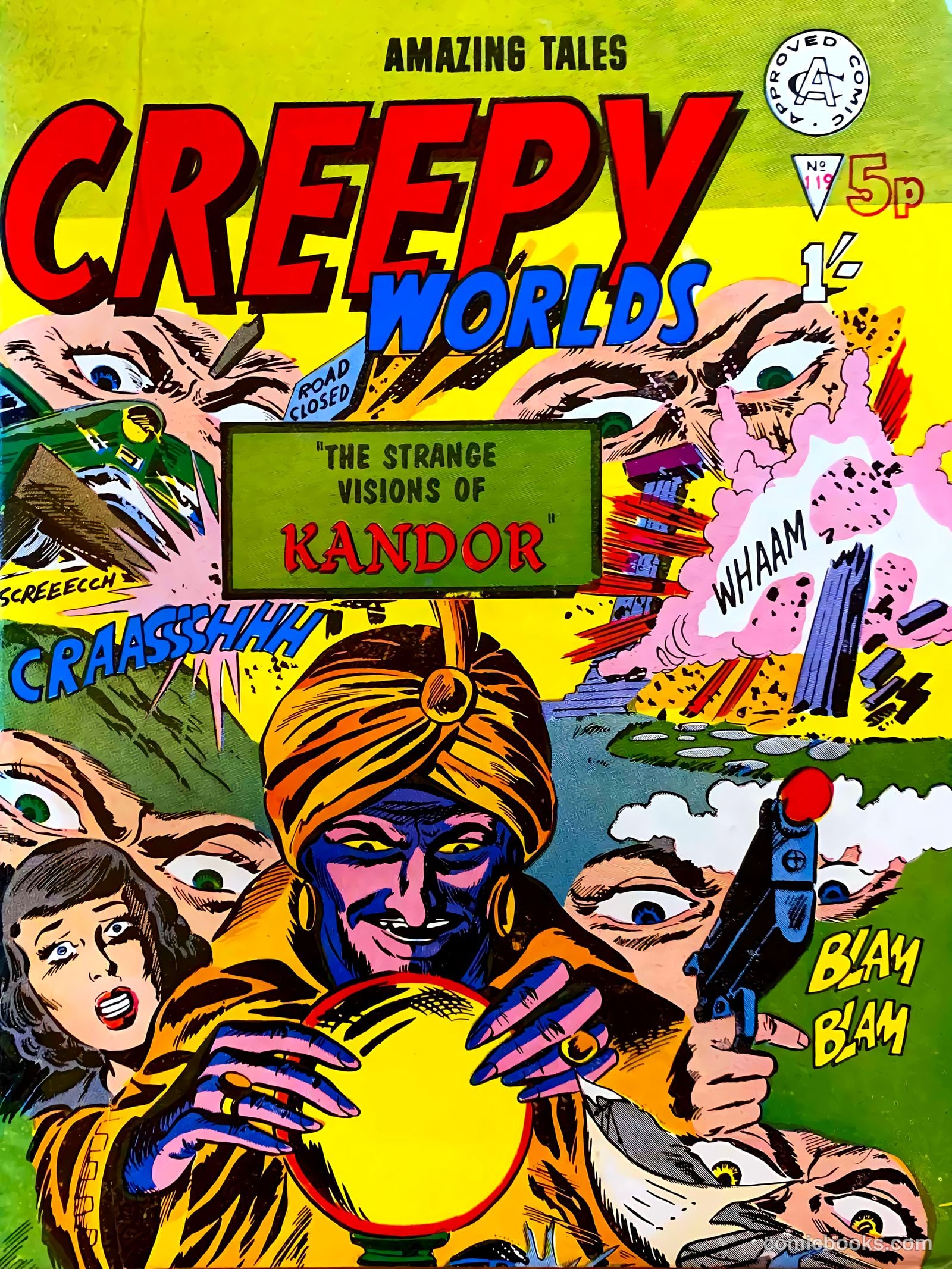 Creepy Worlds #119 — page 1 of 38