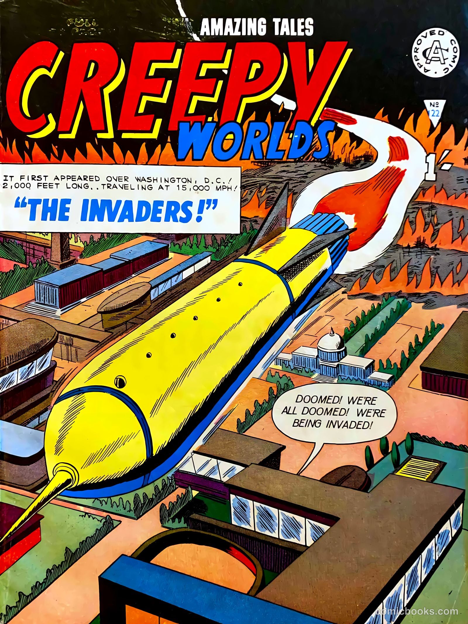 Creepy Worlds #122 — page 1 of 52
