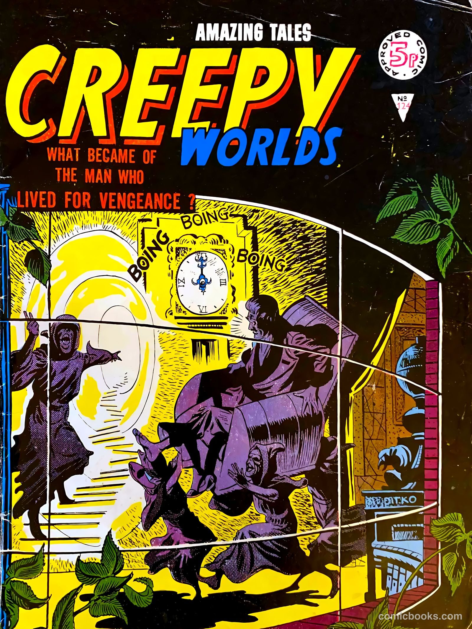 Creepy Worlds #124 — page 1 of 52