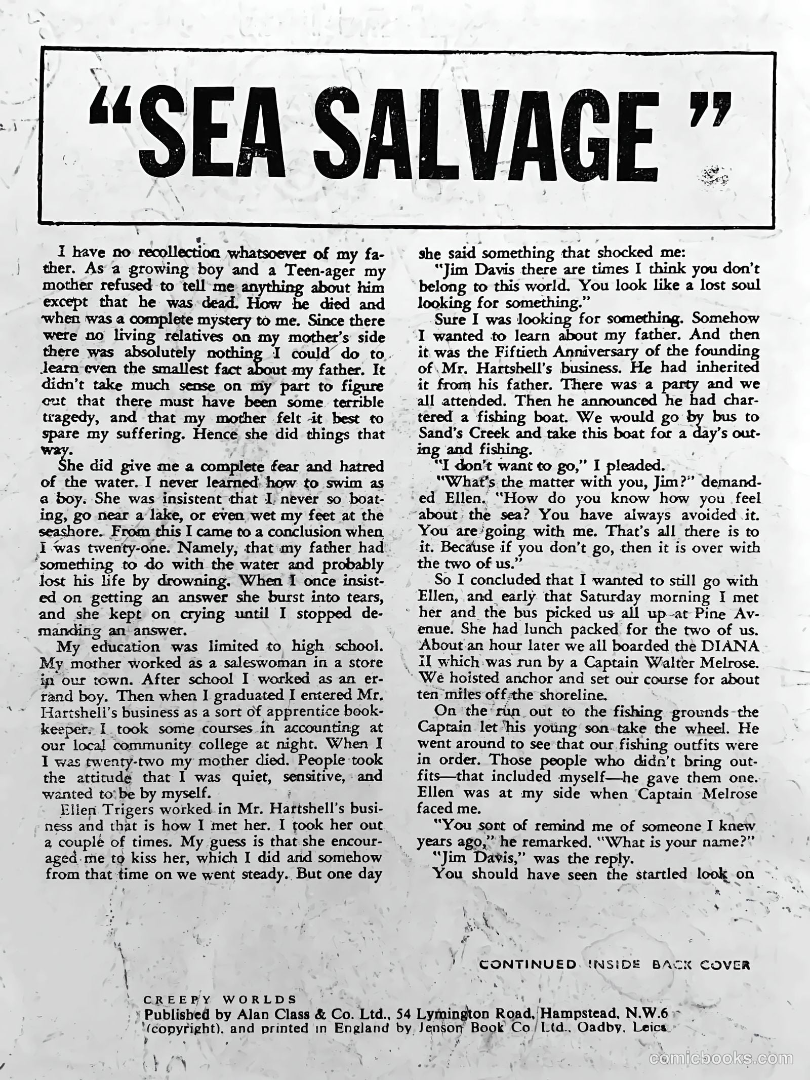 Creepy Worlds #128 — page 2 of 52