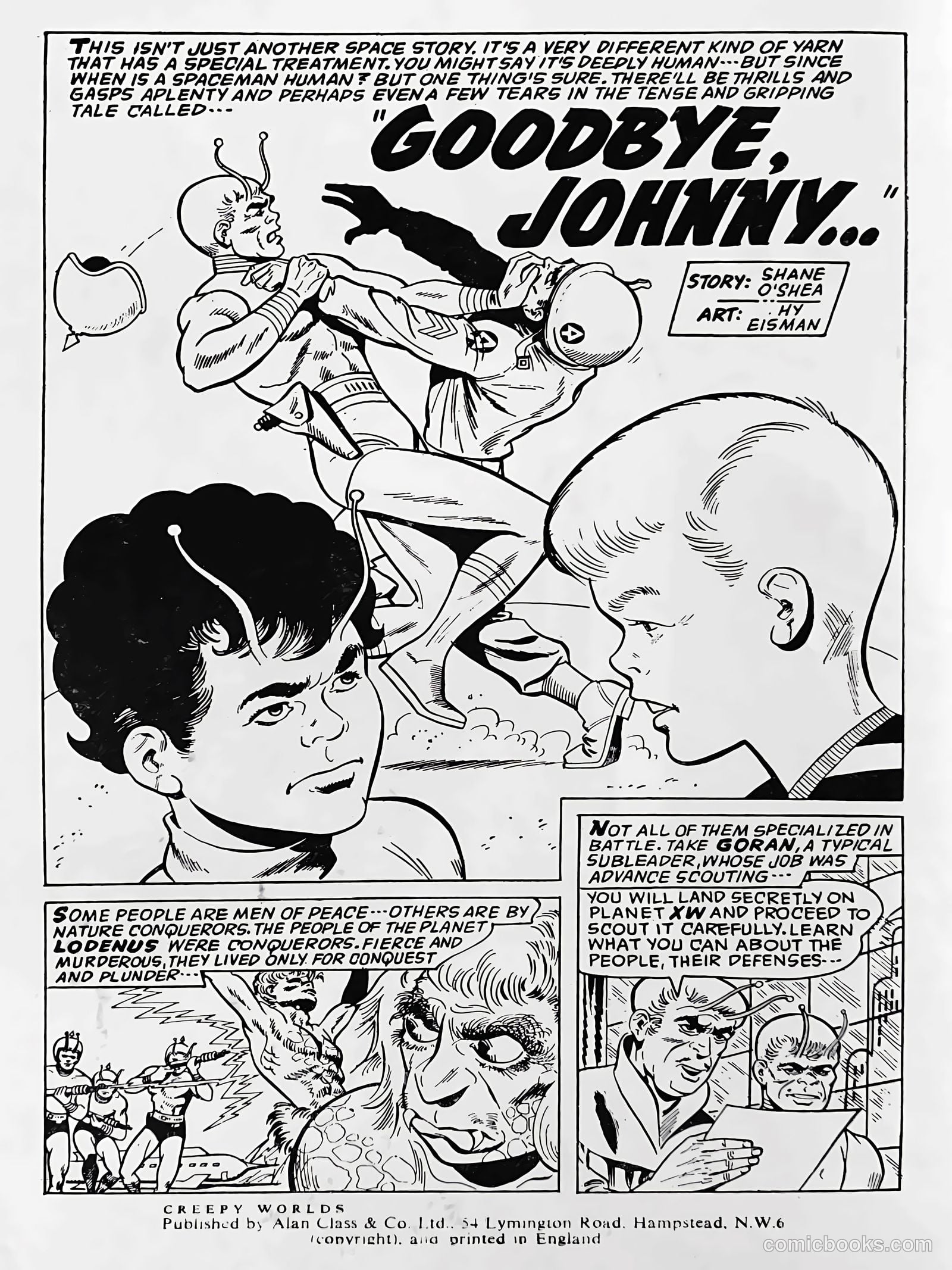Creepy Worlds #134 — page 2 of 37