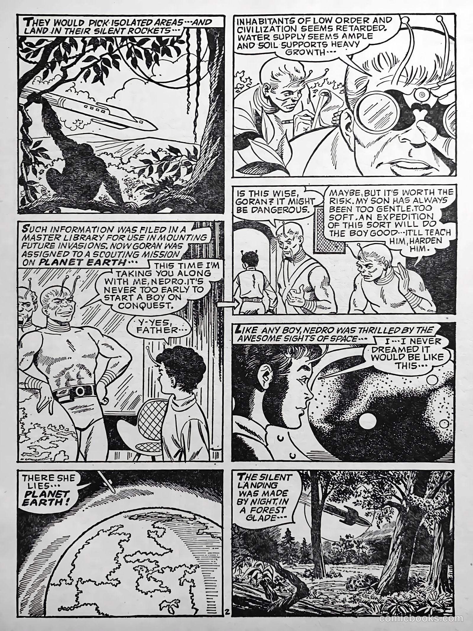 Creepy Worlds #134 — page 3 of 37