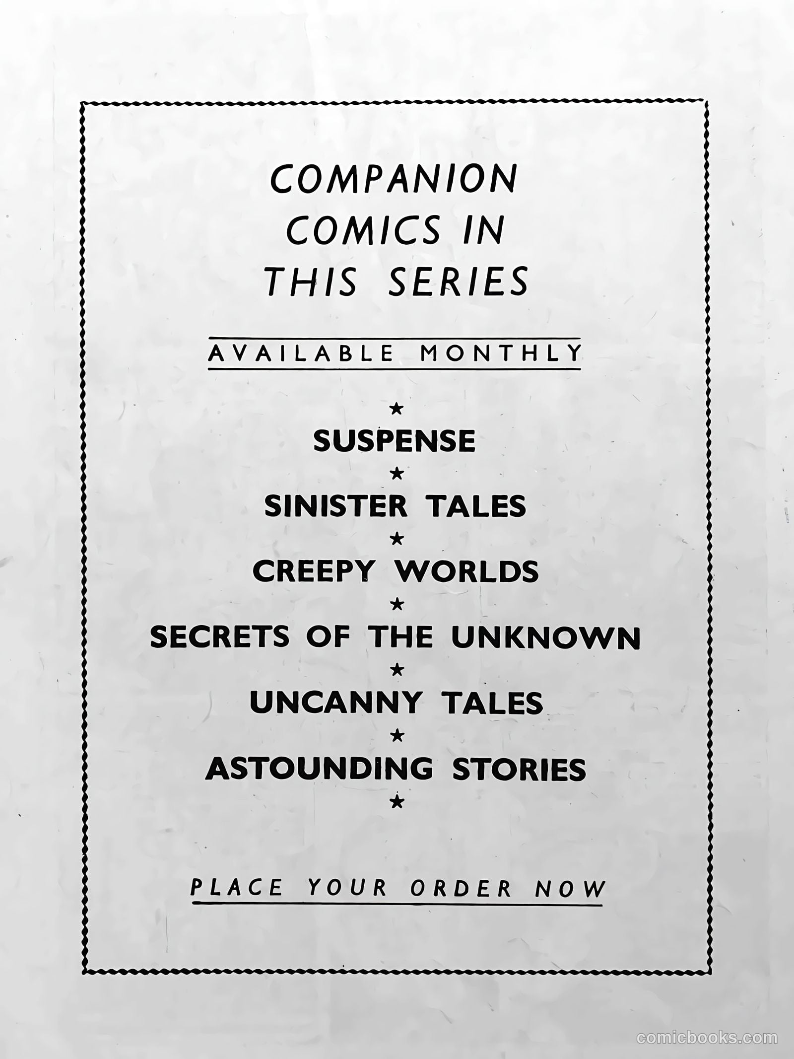 Creepy Worlds #134 — page 37 of 37