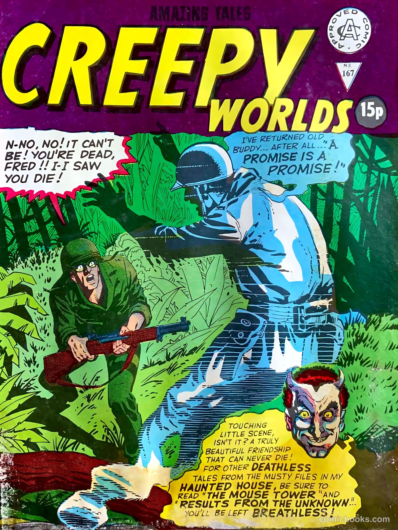 Creepy Worlds #156 — page 1 of 29