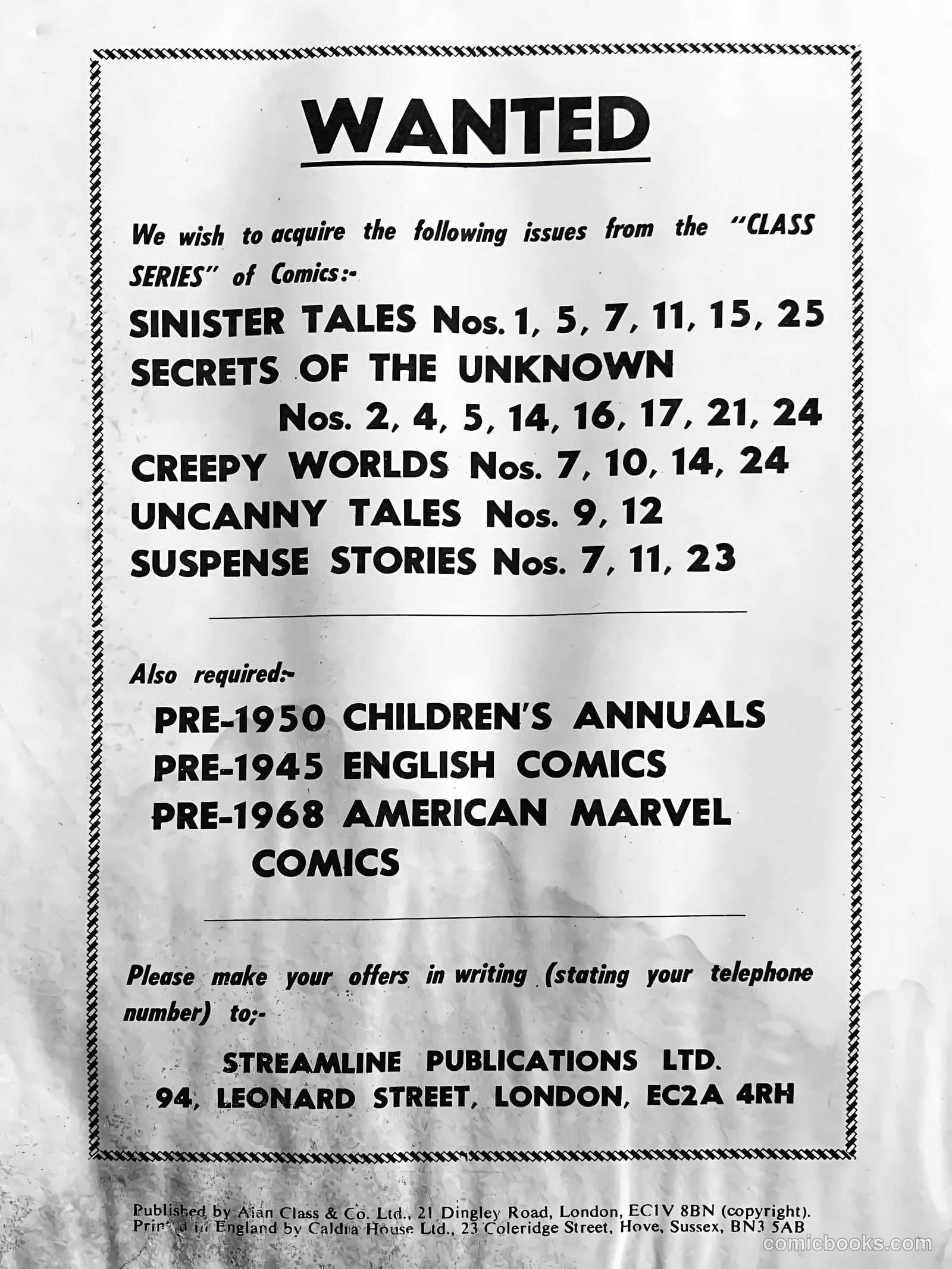 Creepy Worlds #166 — page 41 of 43
