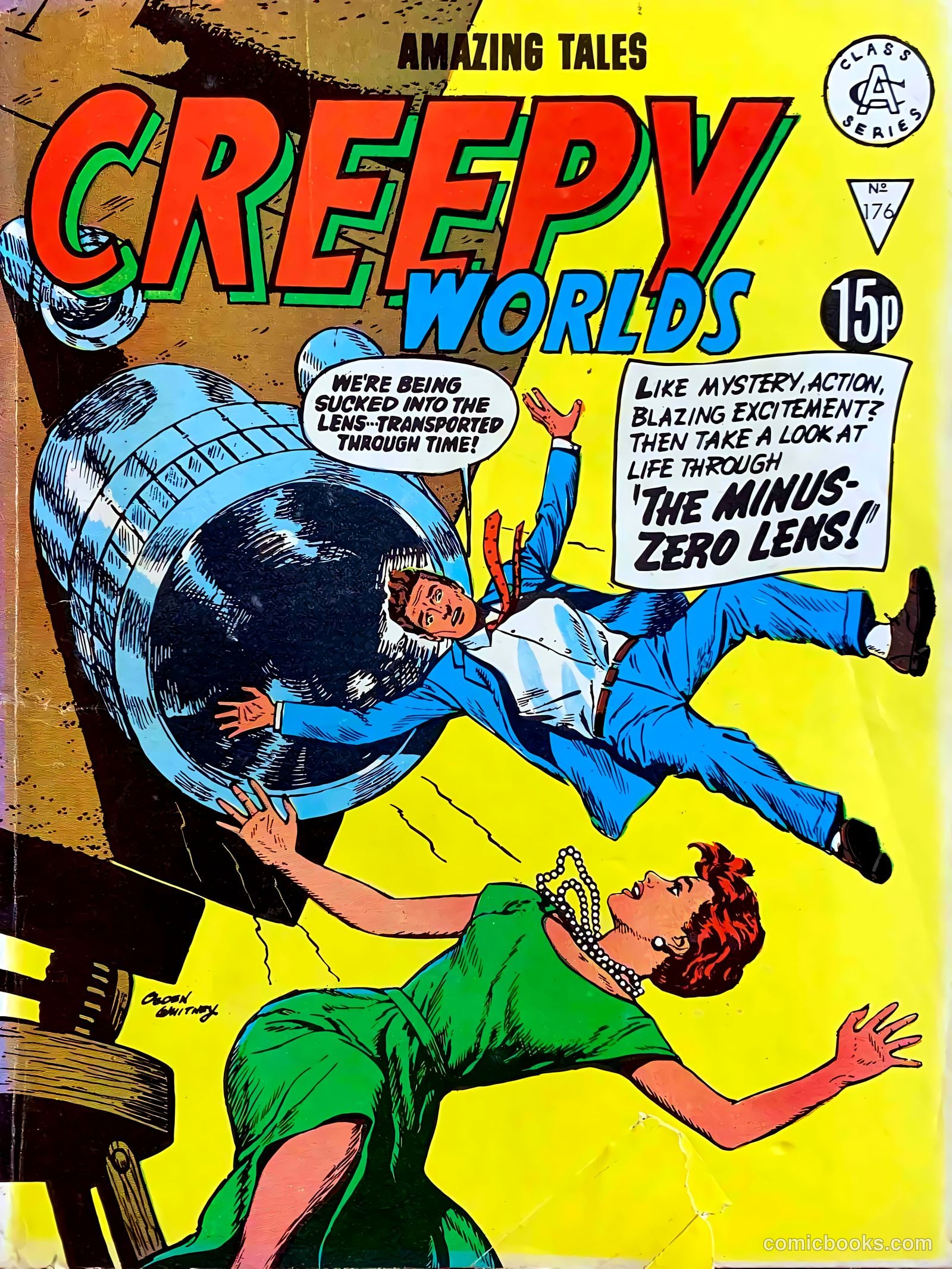 Creepy Worlds #176 — page 1 of 50