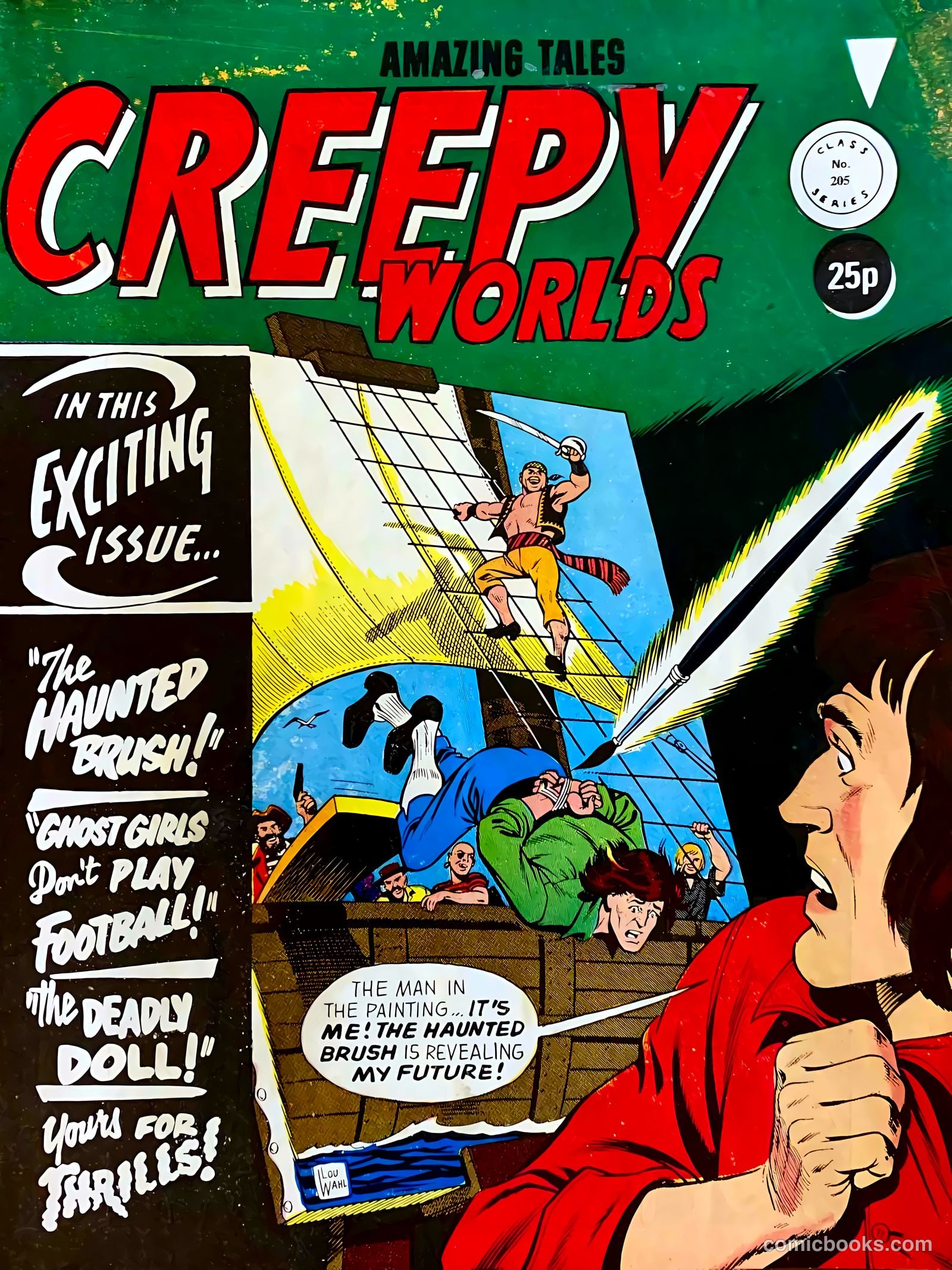 Creepy Worlds #205 — page 1 of 38