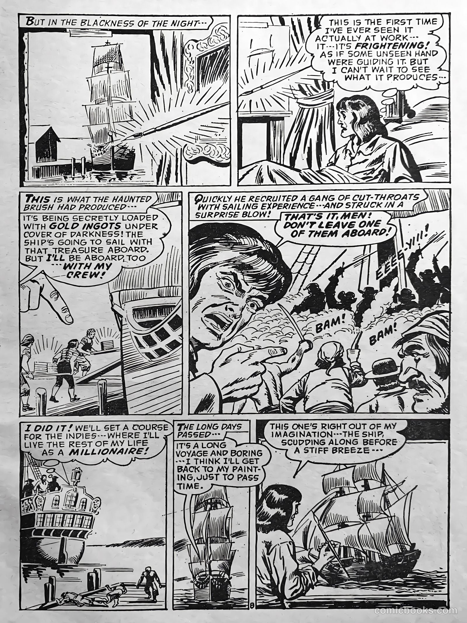 Creepy Worlds #205 — page 9 of 38