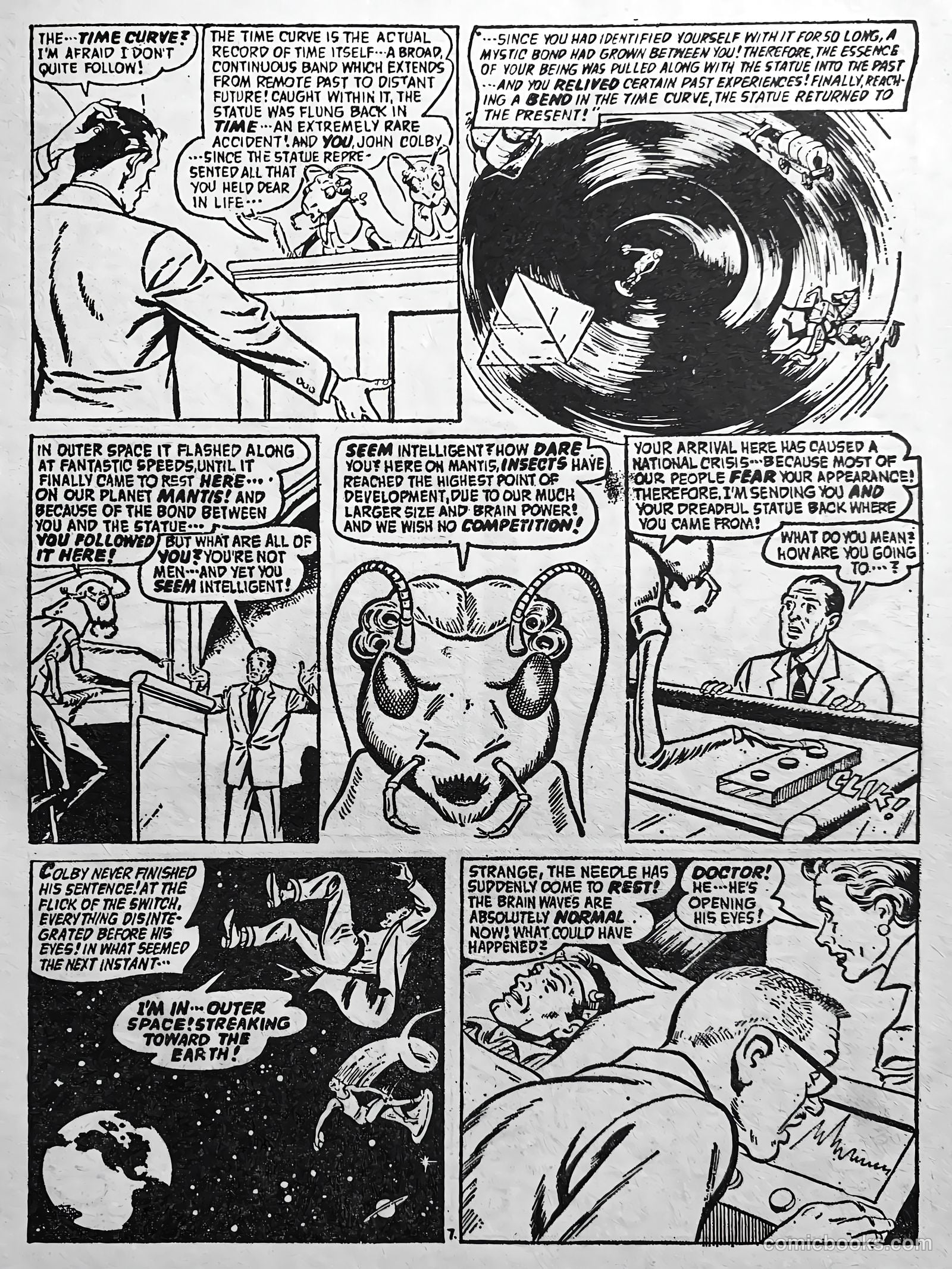 Creepy Worlds #216 — page 50 of 50