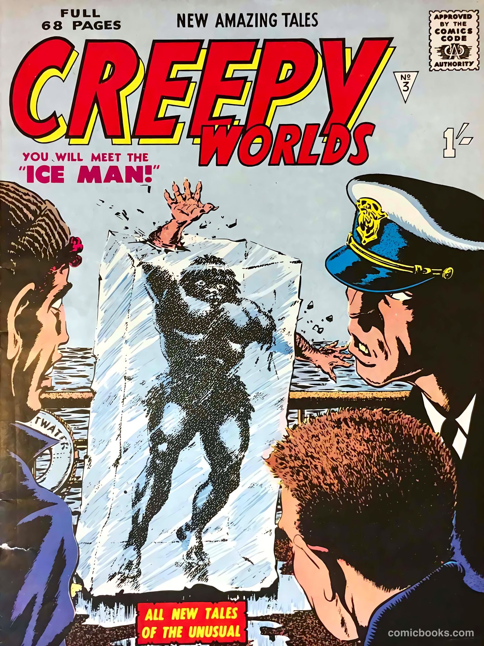 Creepy Worlds #3 — page 1 of 68