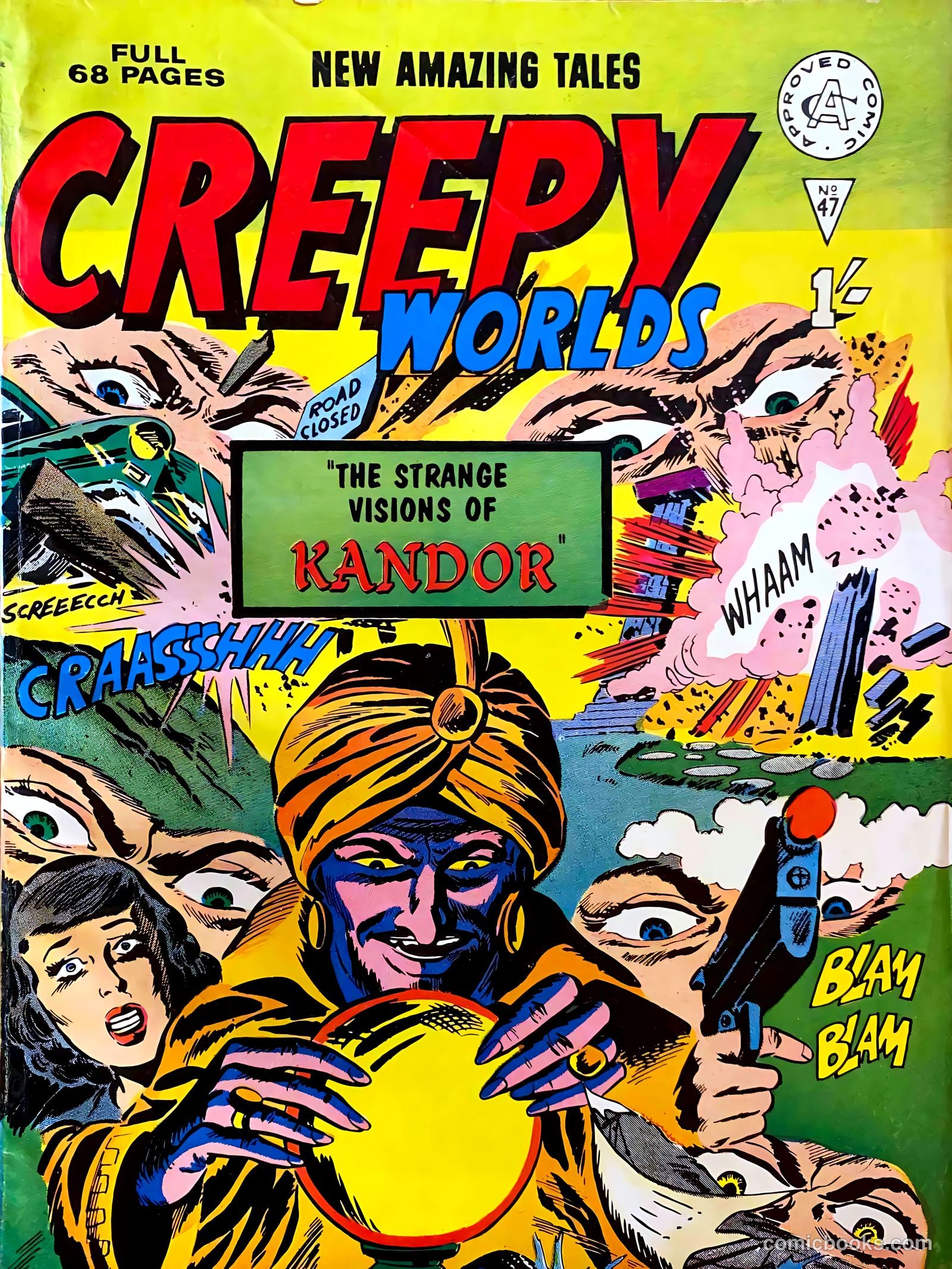 Creepy Worlds #47 — page 1 of 54