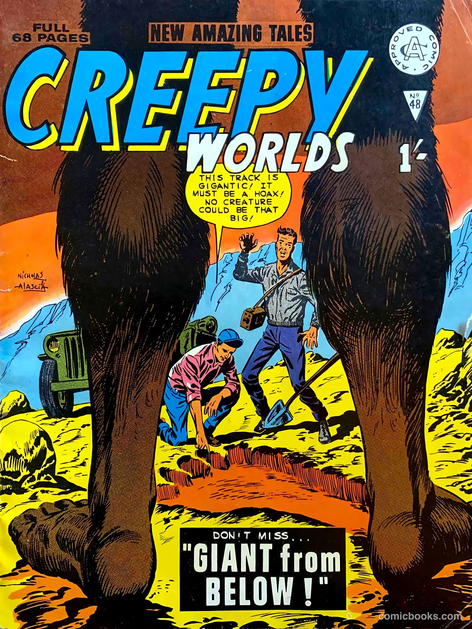 Creepy Worlds #48 — page 1 of 63
