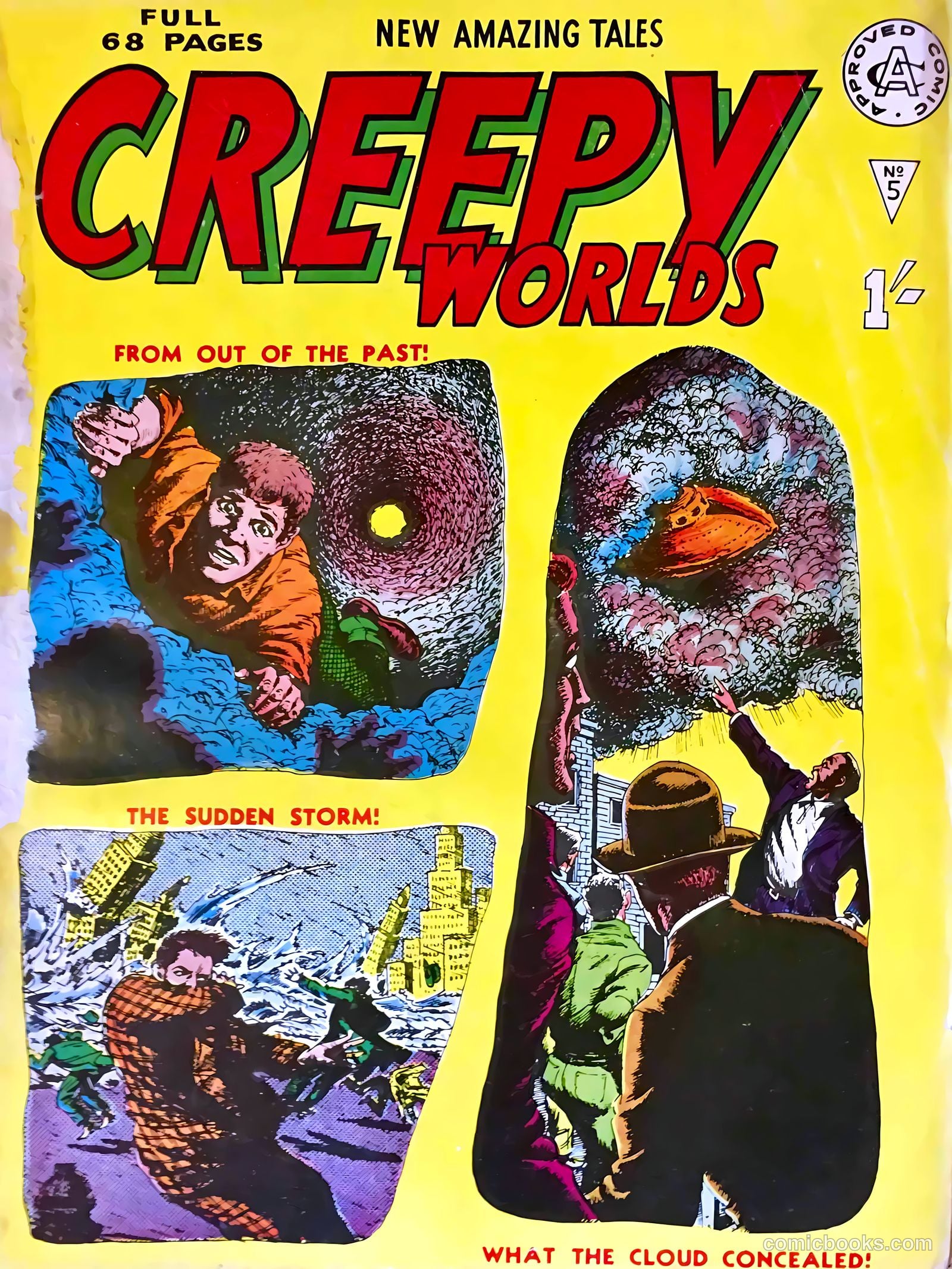 Creepy Worlds #5 — page 1 of 68