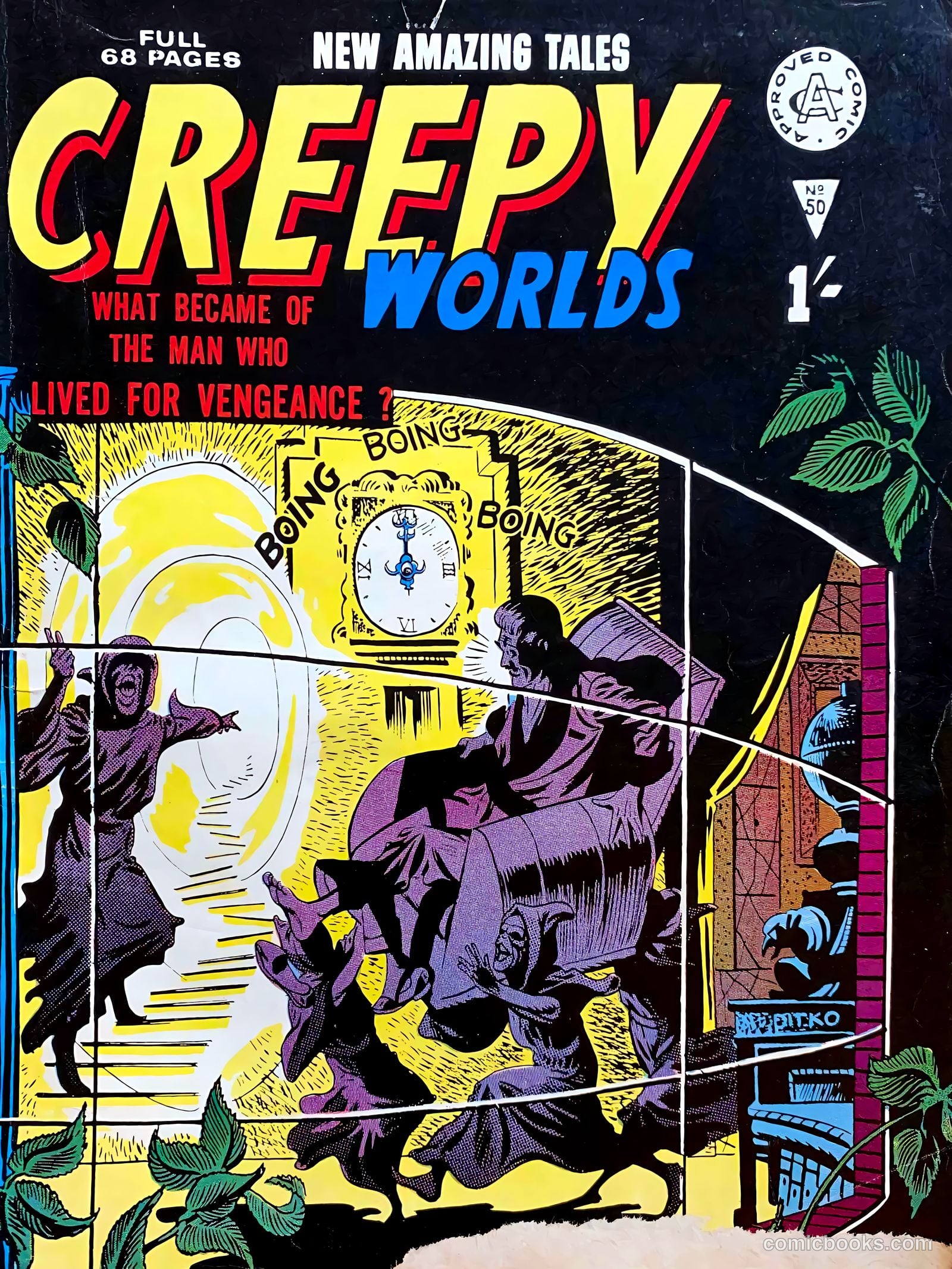 Creepy Worlds #50 — page 1 of 68