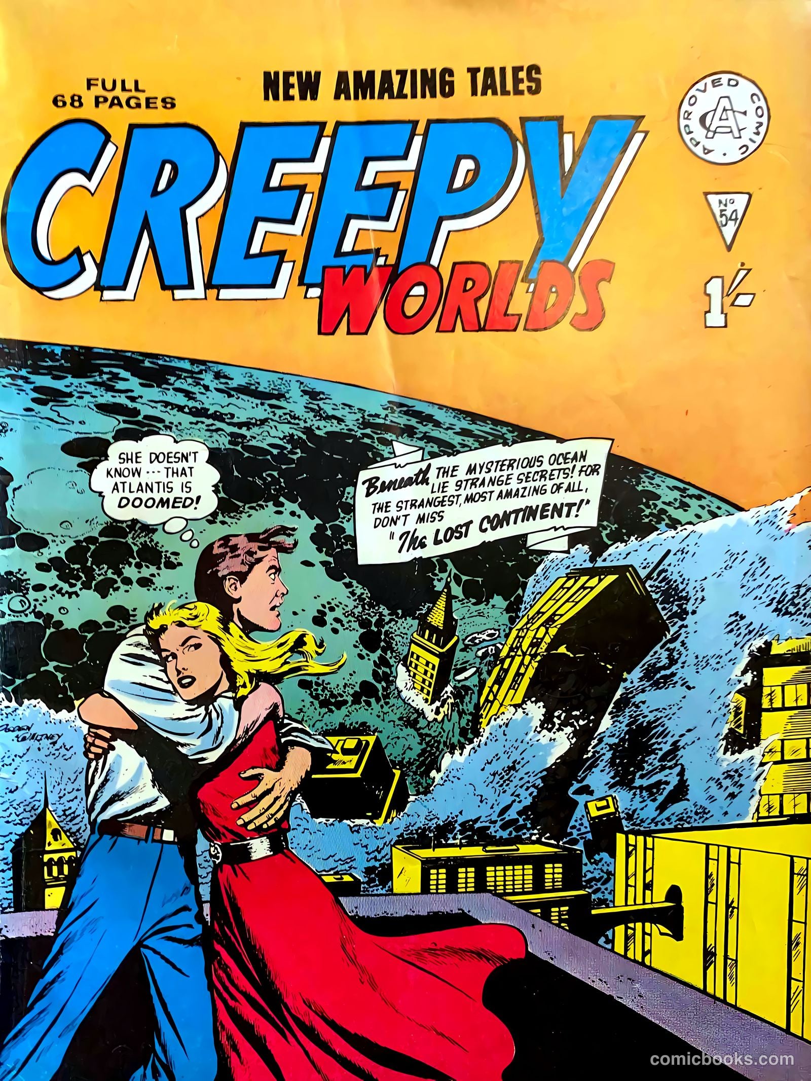 Creepy Worlds #54 — page 1 of 60