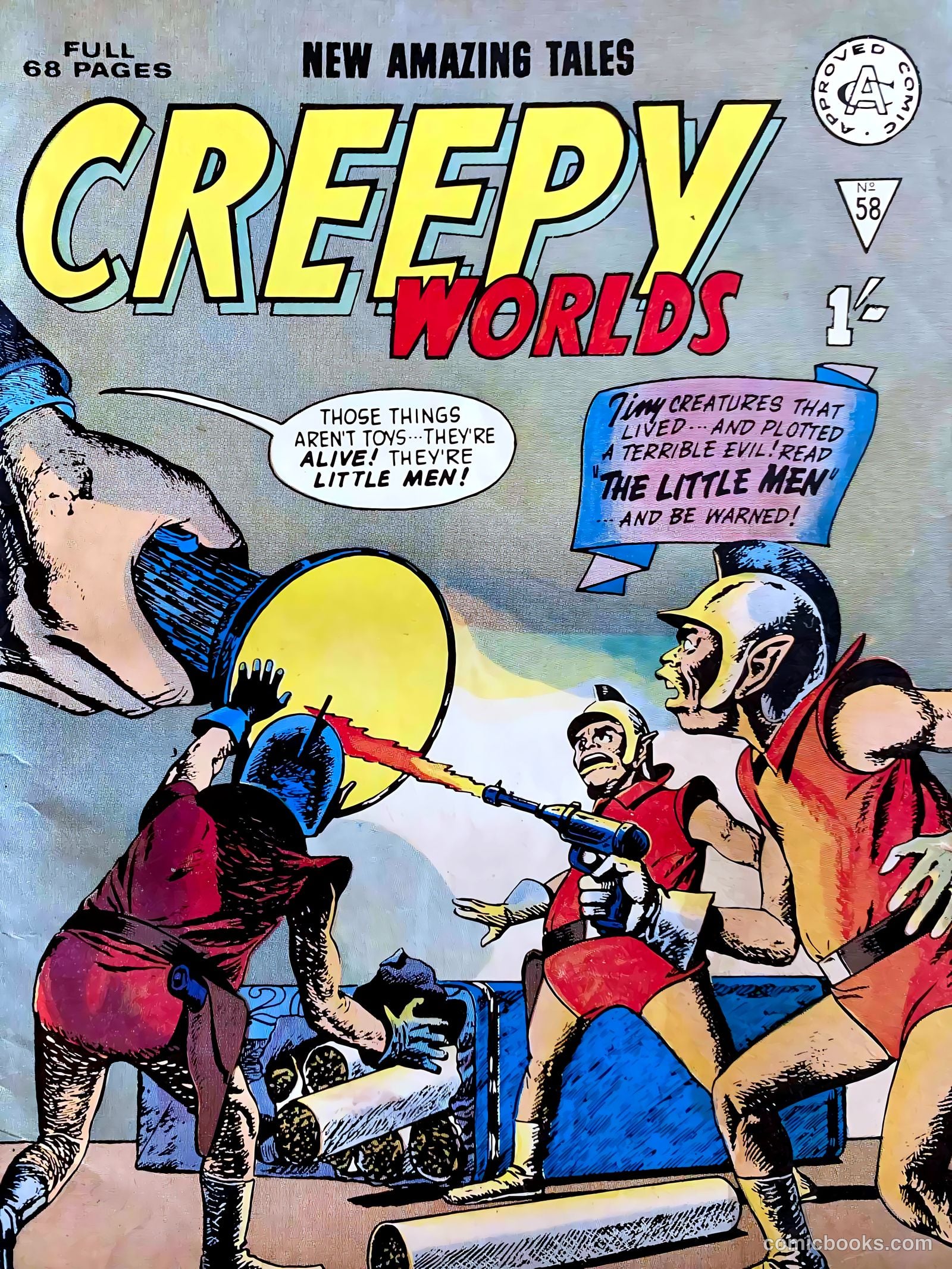 Creepy Worlds #58 — page 1 of 60