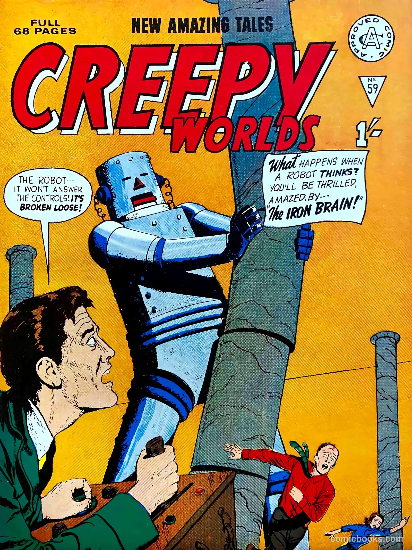 Creepy Worlds #59 — page 1 of 59
