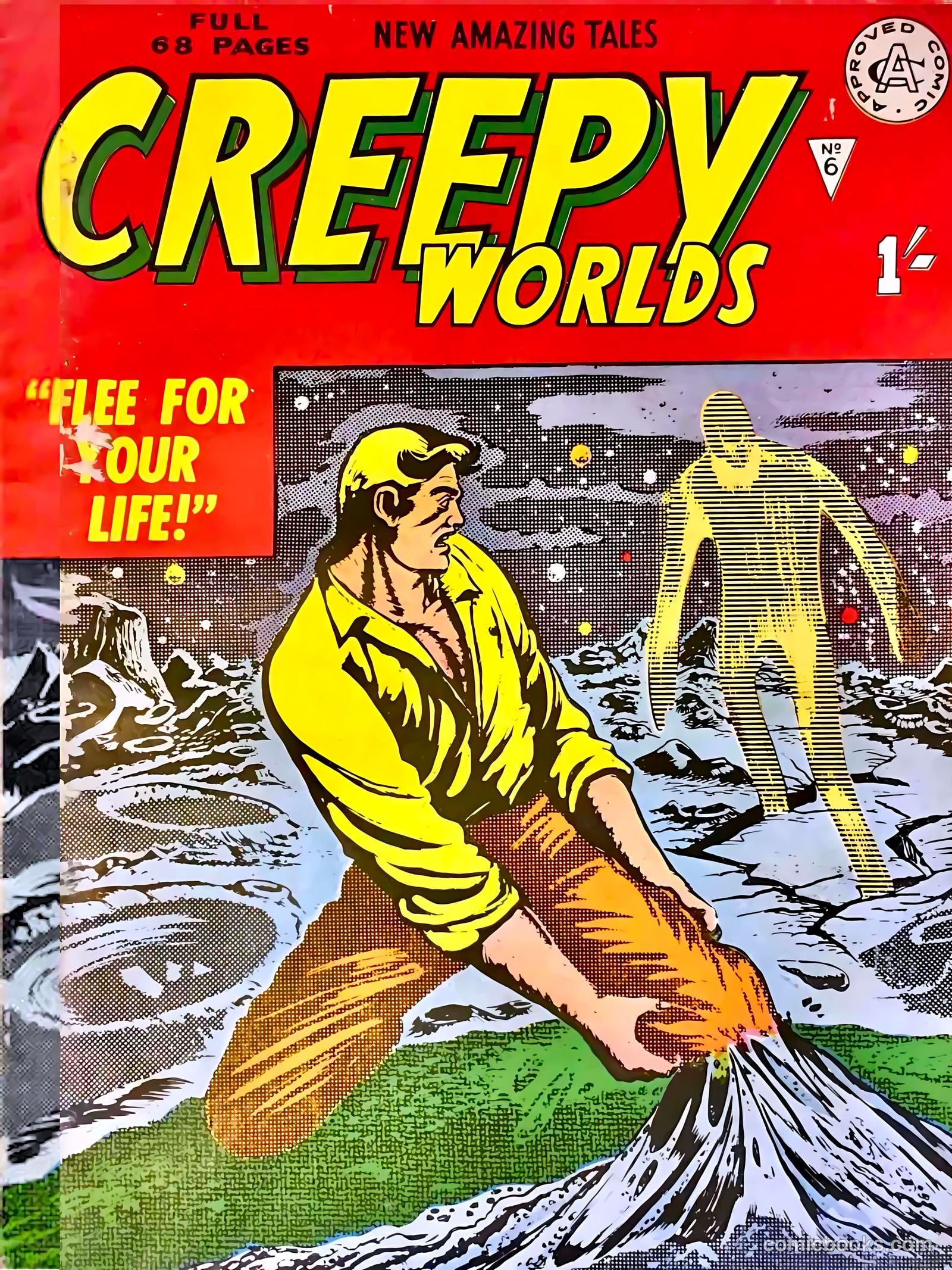 Creepy Worlds #6 — page 1 of 68