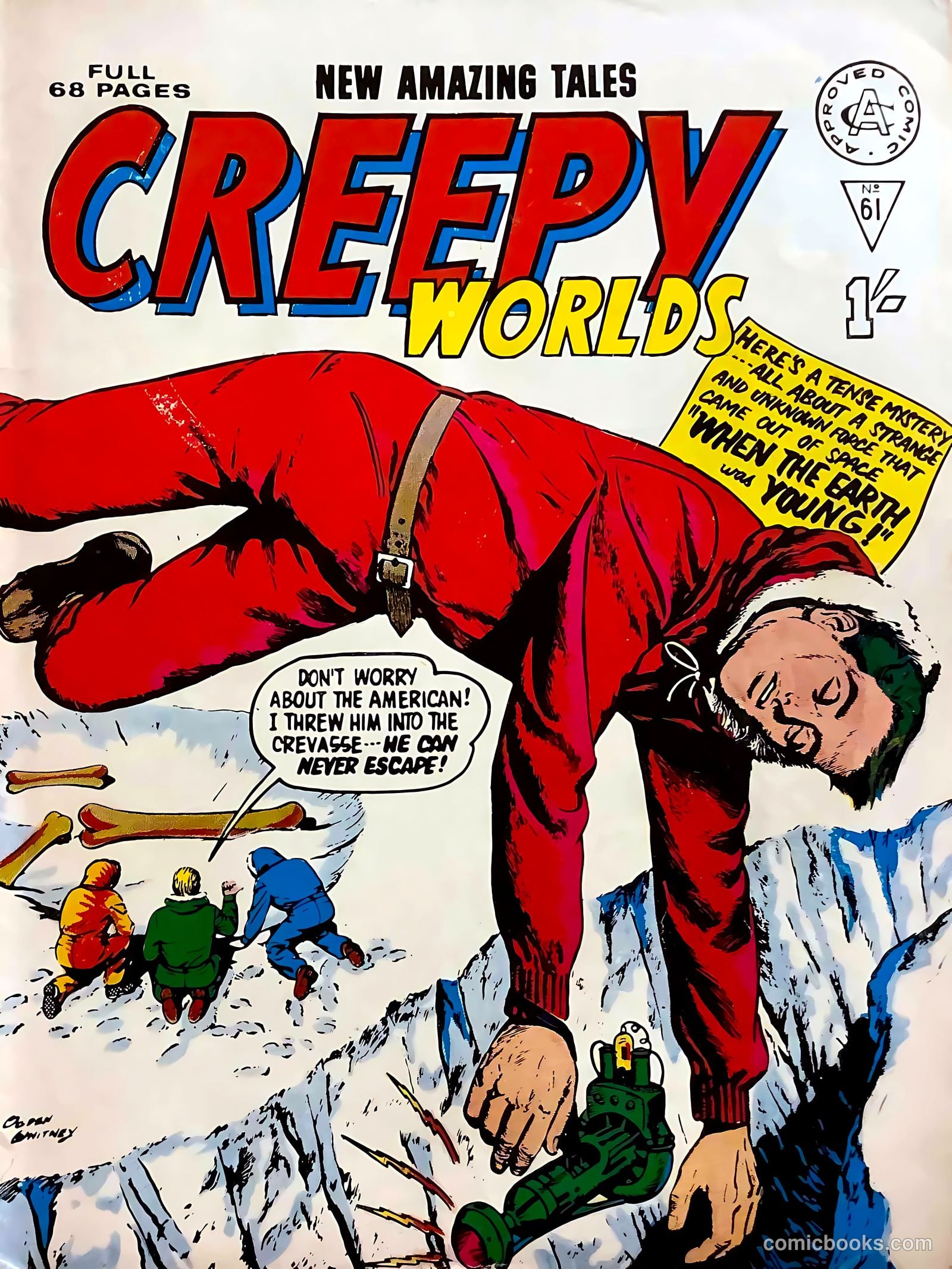 Creepy Worlds #61 — page 1 of 59