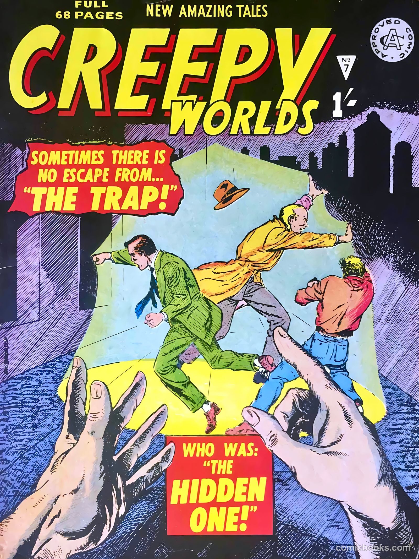 Creepy Worlds #7 — page 1 of 68