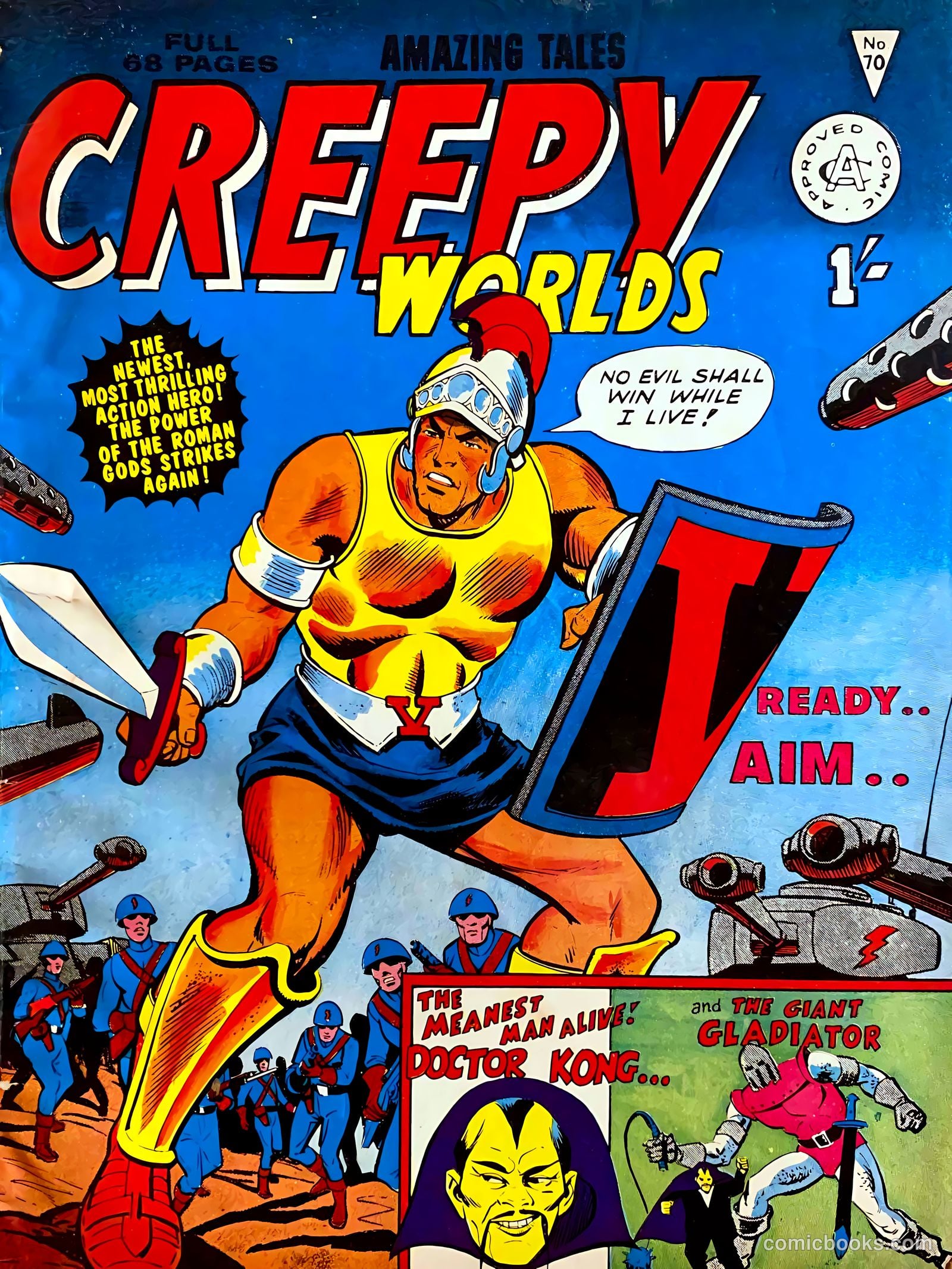 Creepy Worlds #70 — page 1 of 50