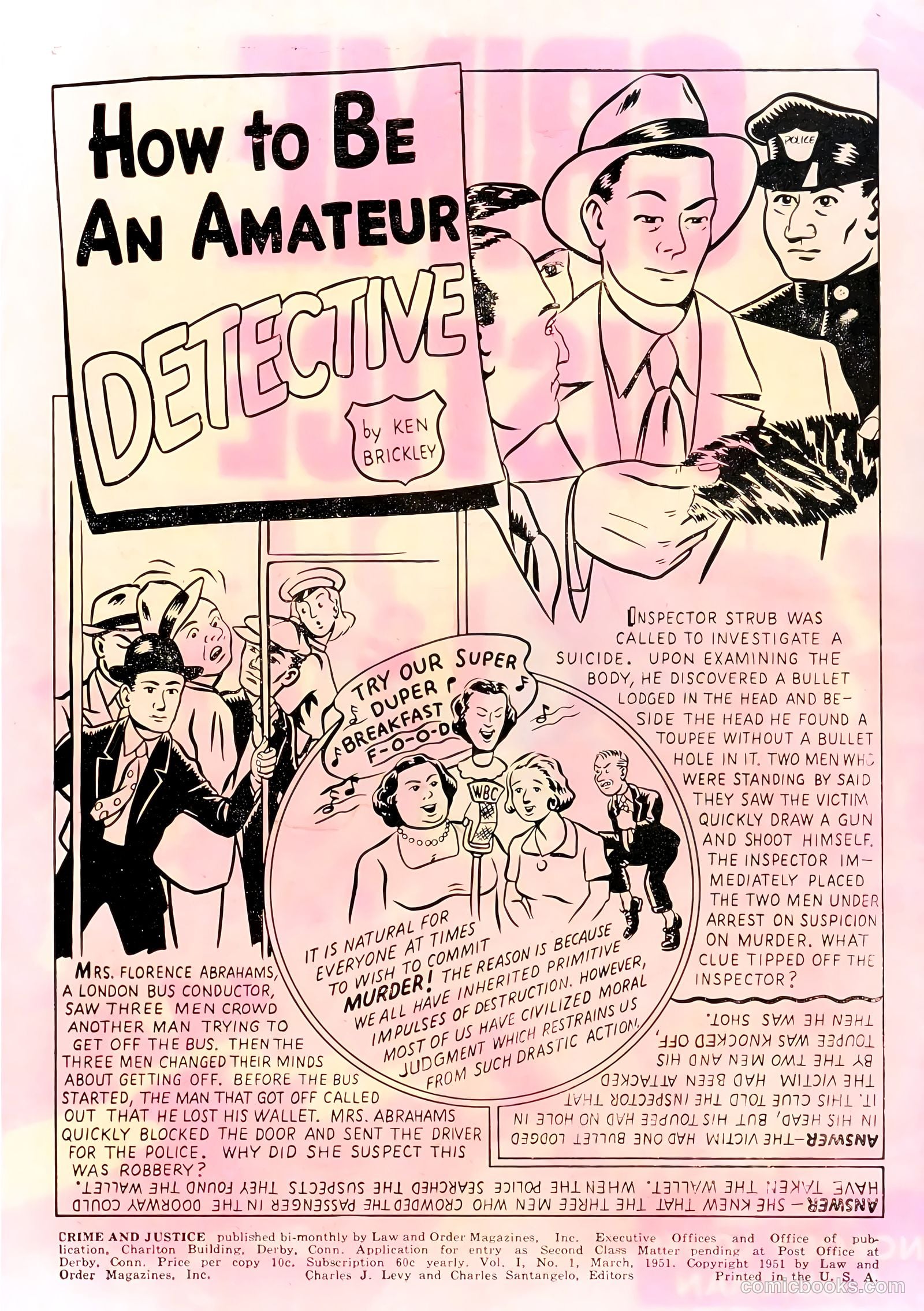 Crime and Justice #1 — page 2 of 36