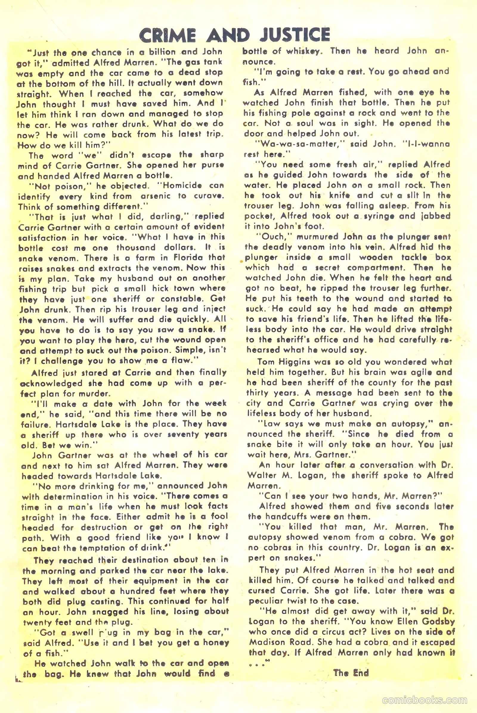 Crime and Justice #16 — page 19 of 36
