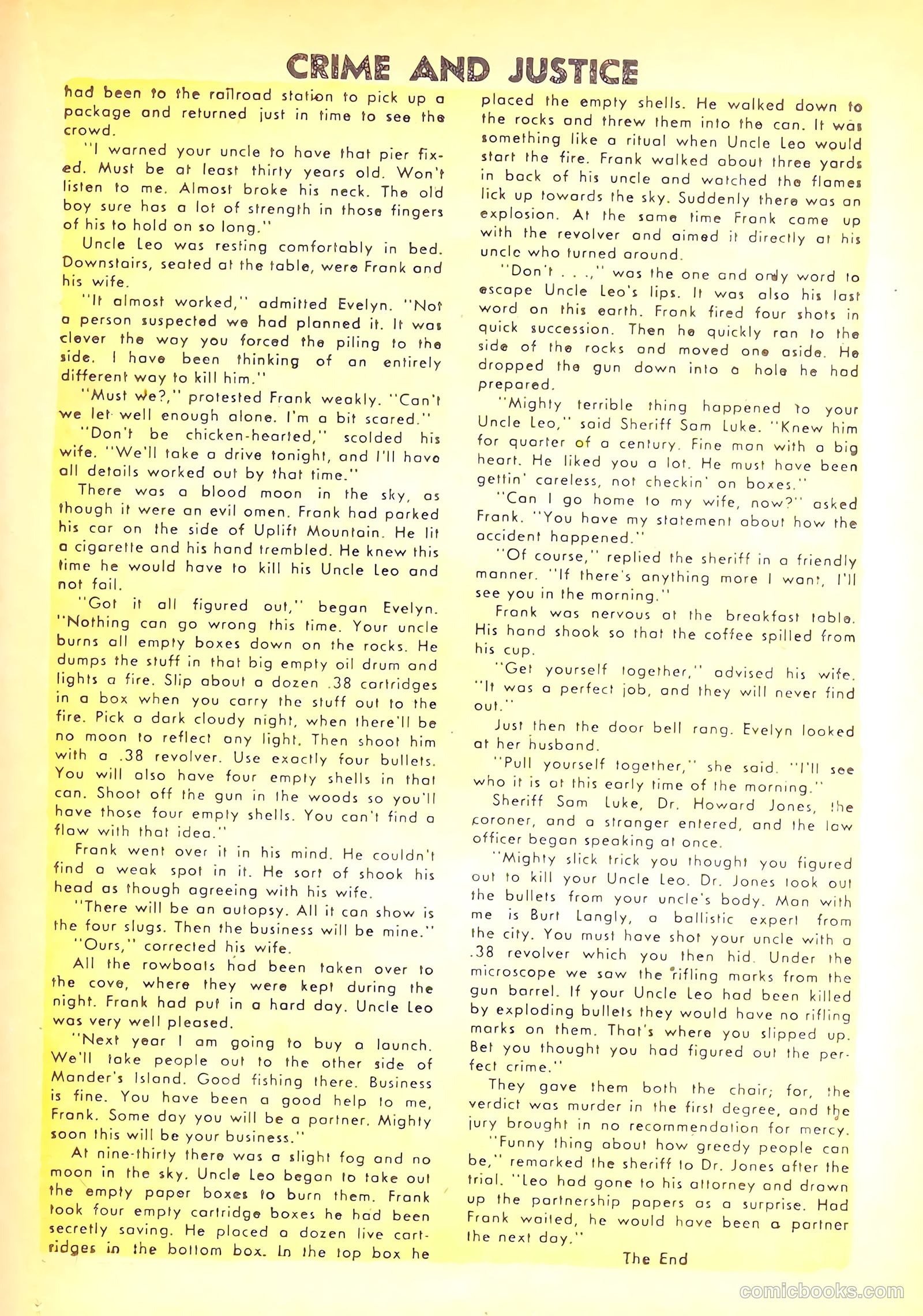 Crime and Justice #17 — page 19 of 36