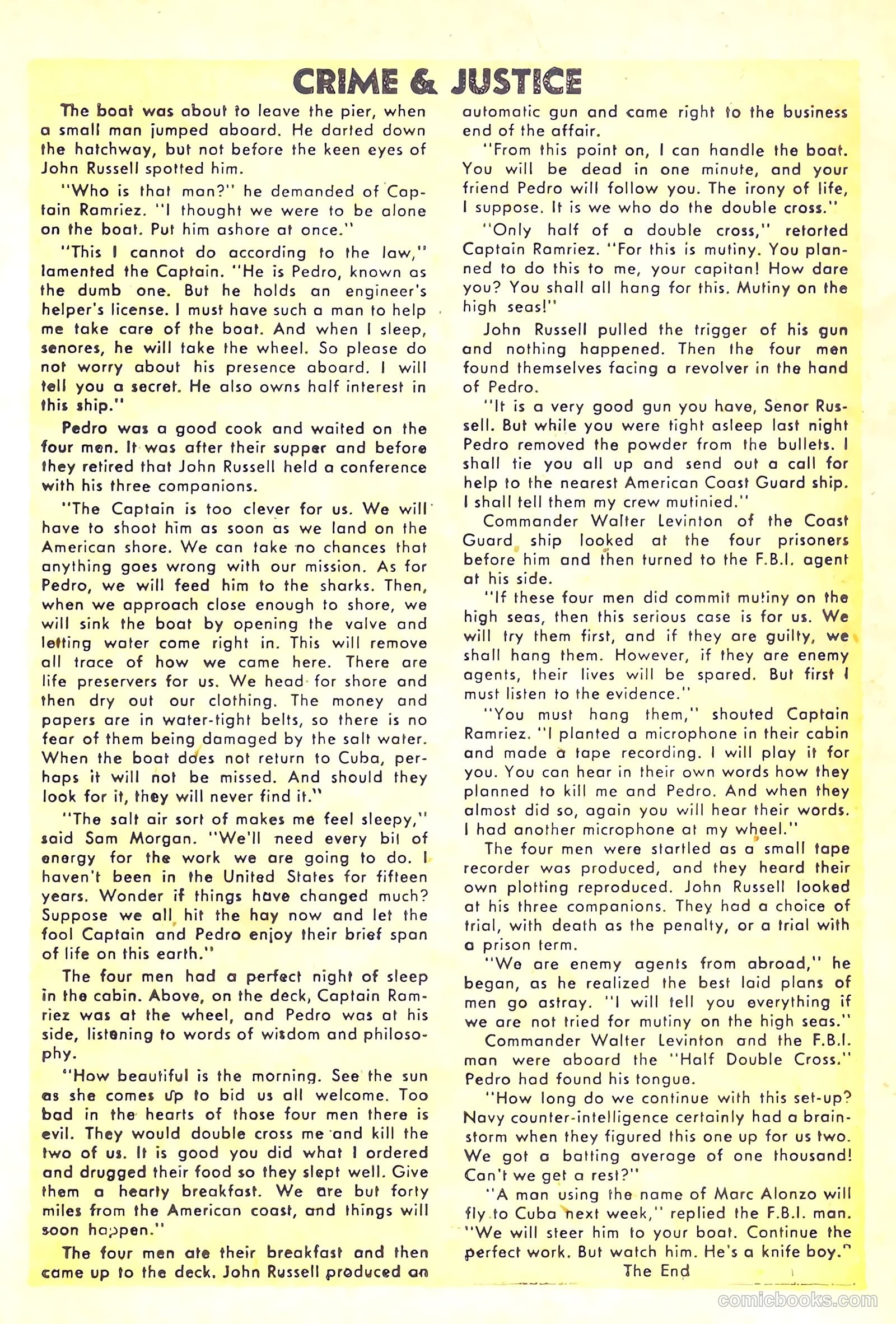 Crime and Justice #19 — page 19 of 36