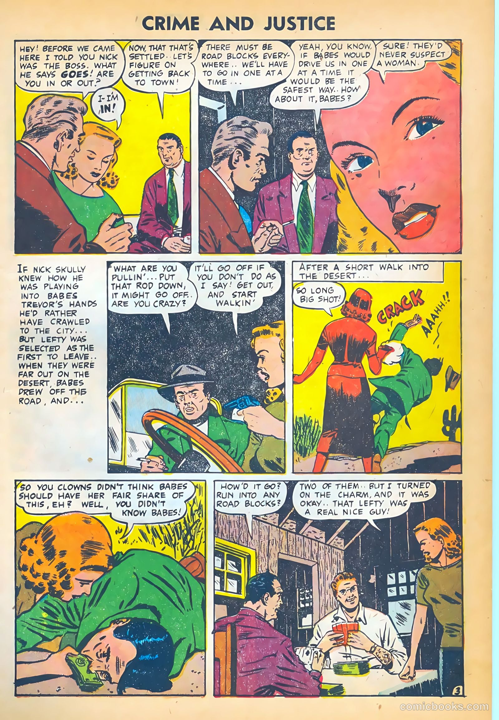 Crime and Justice #4 — page 5 of 36
