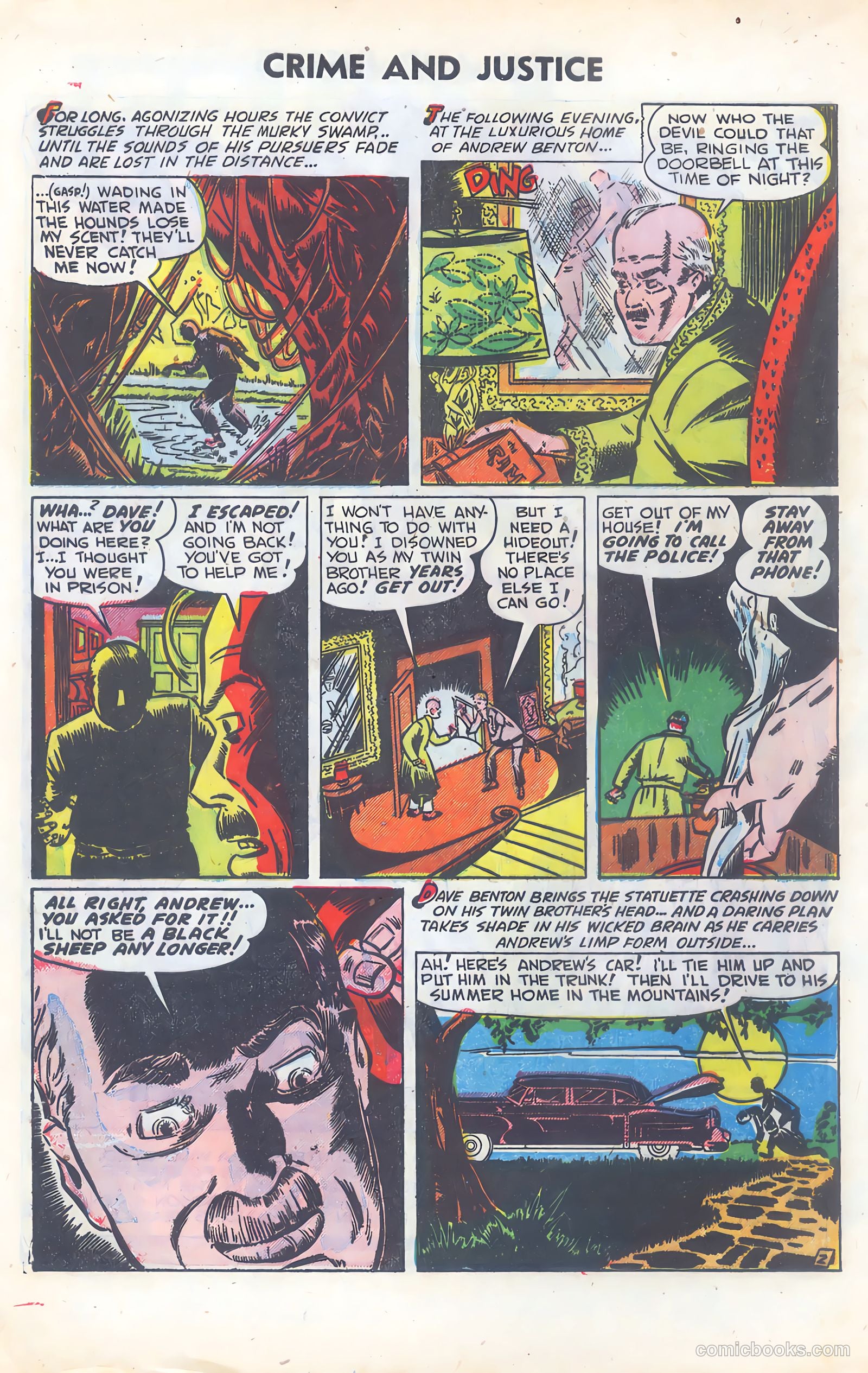 Crime and Justice #5 — page 4 of 36