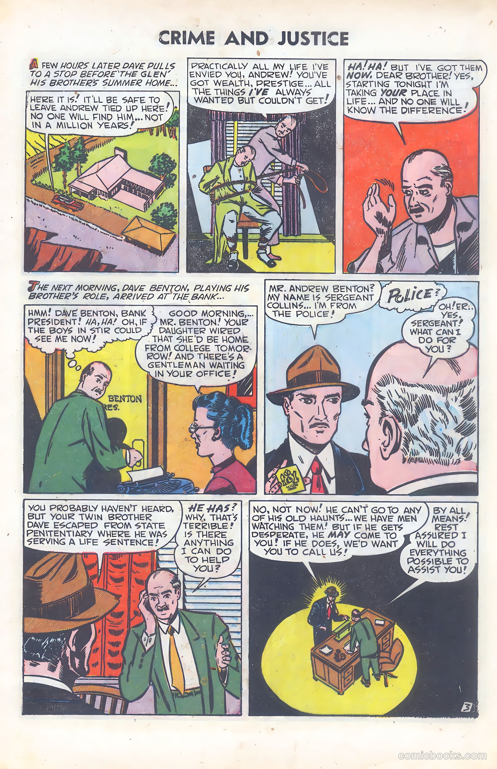 Crime and Justice #5 — page 5 of 36