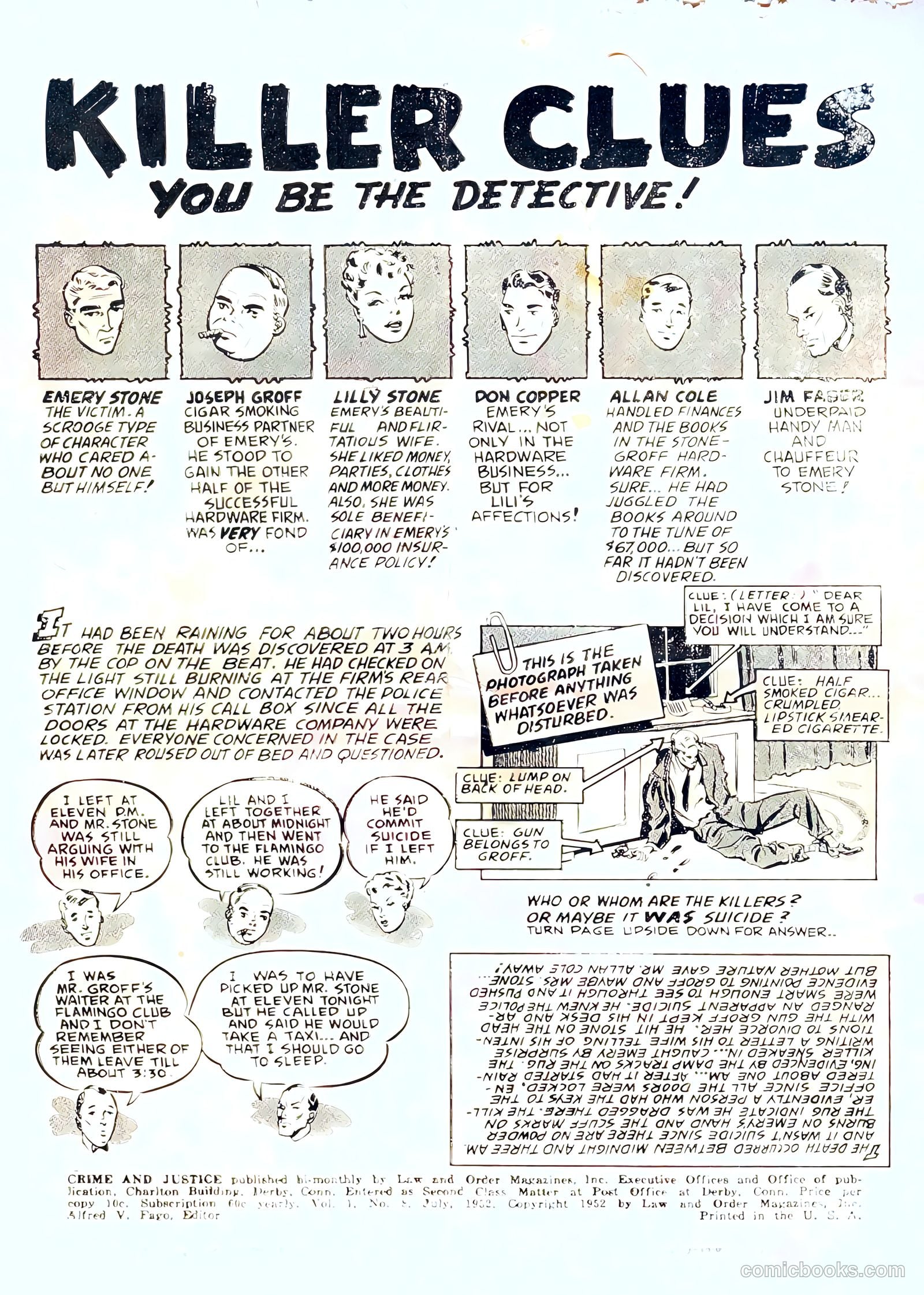 Crime and Justice #8 — page 2 of 36