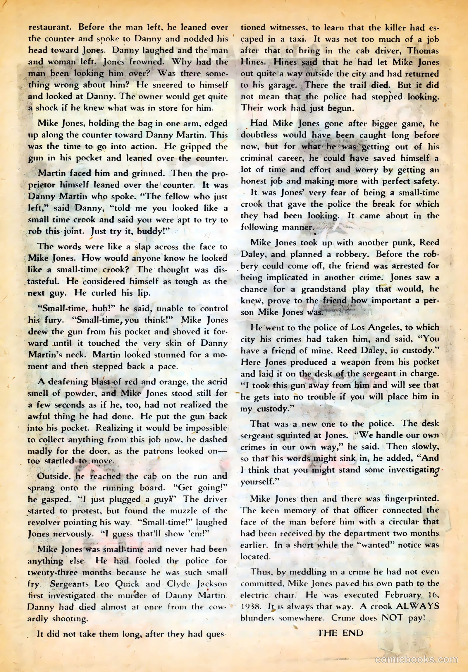 Crime and Punishment #1 — page 38 of 52