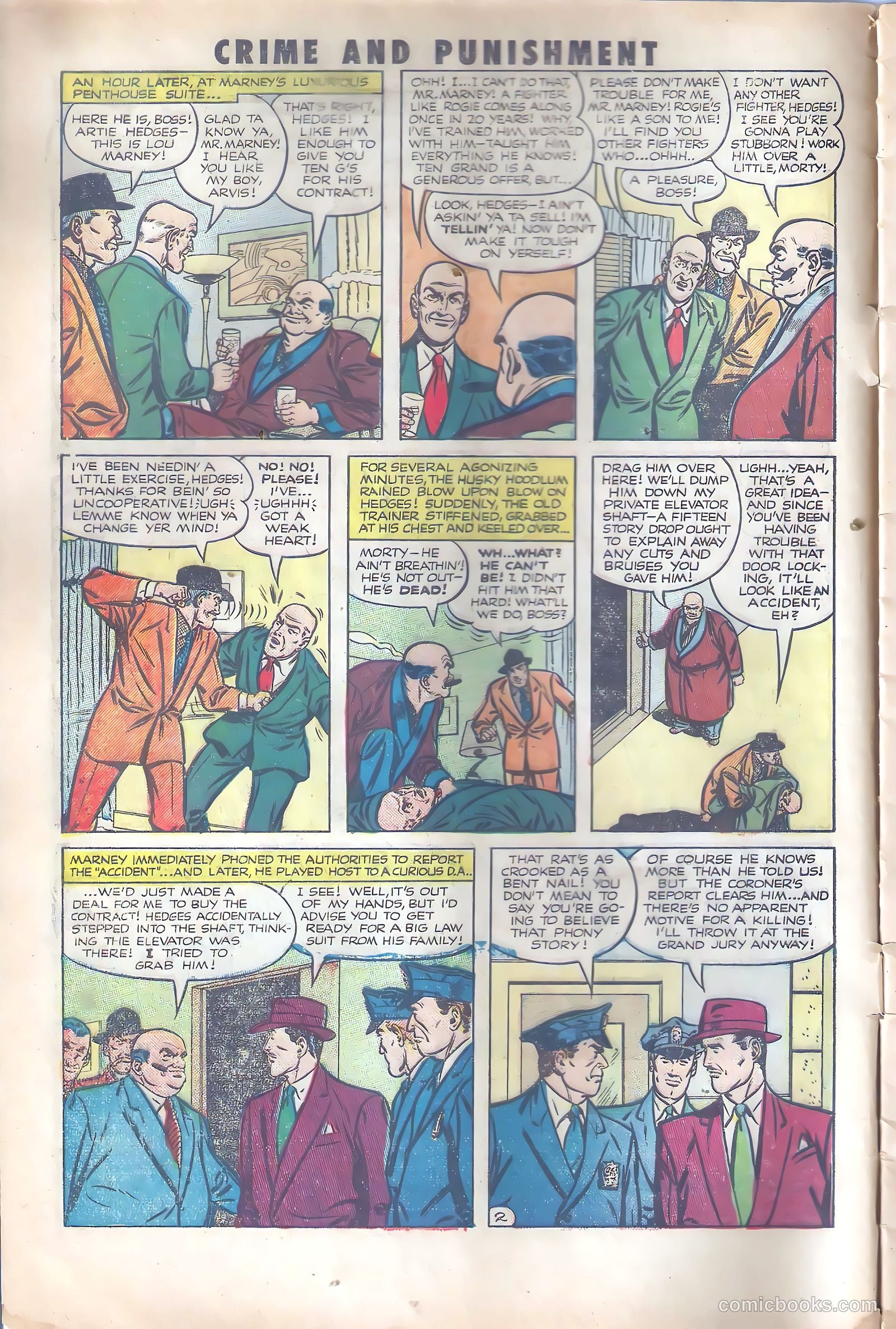 Crime and Punishment #55 — page 4 of 36