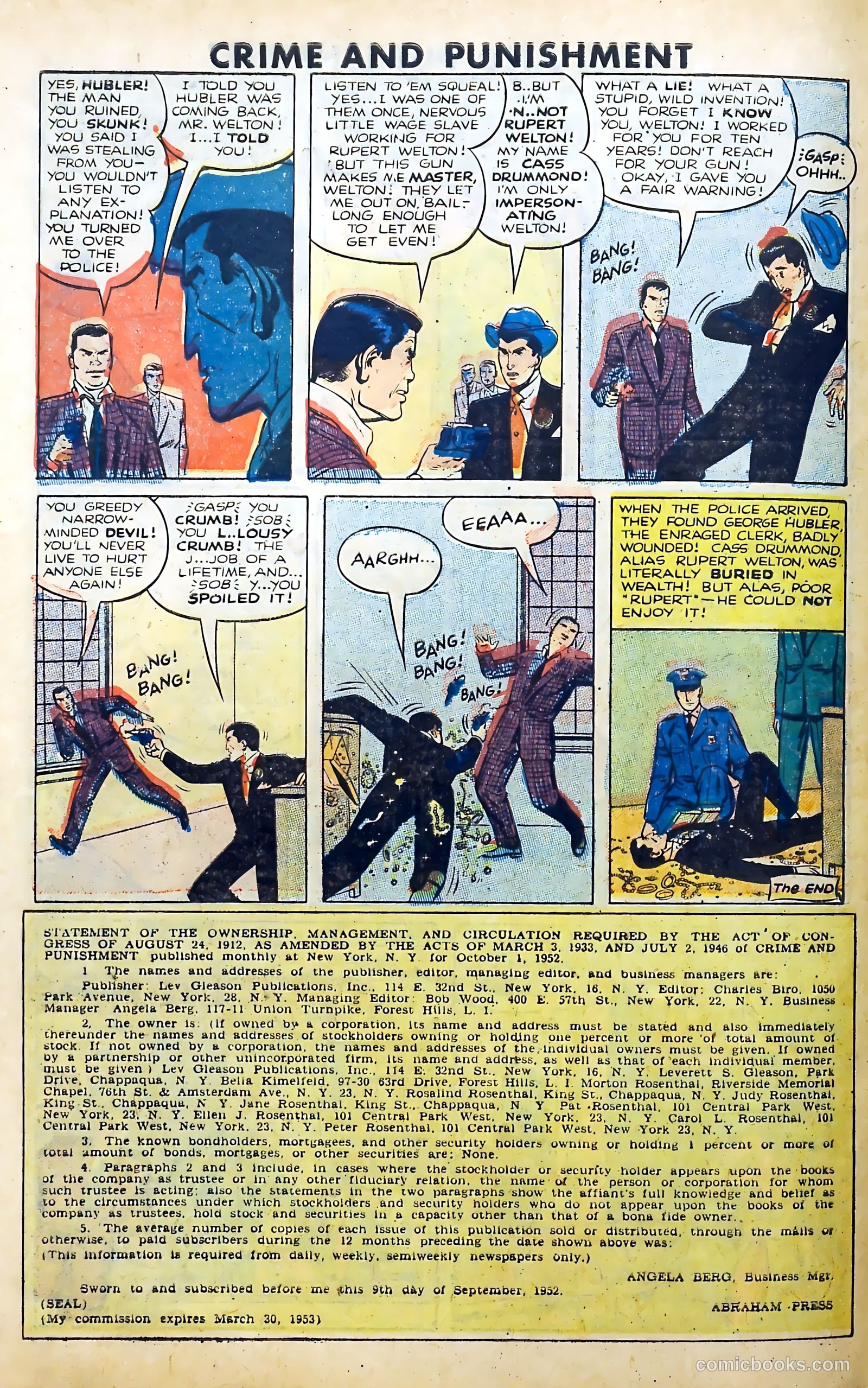 Crime and Punishment #60 — page 32 of 37
