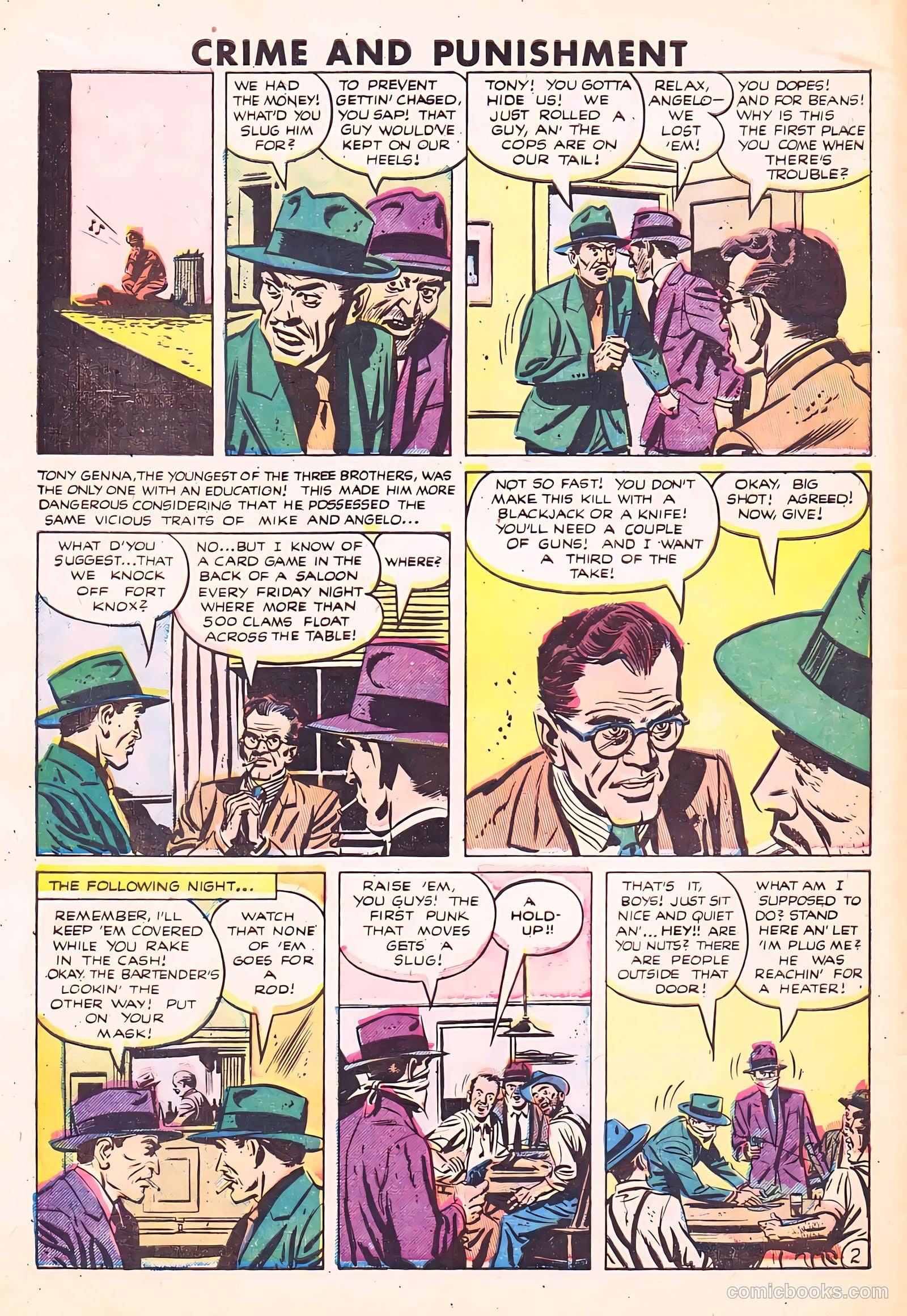 Crime and Punishment #63 — page 4 of 36