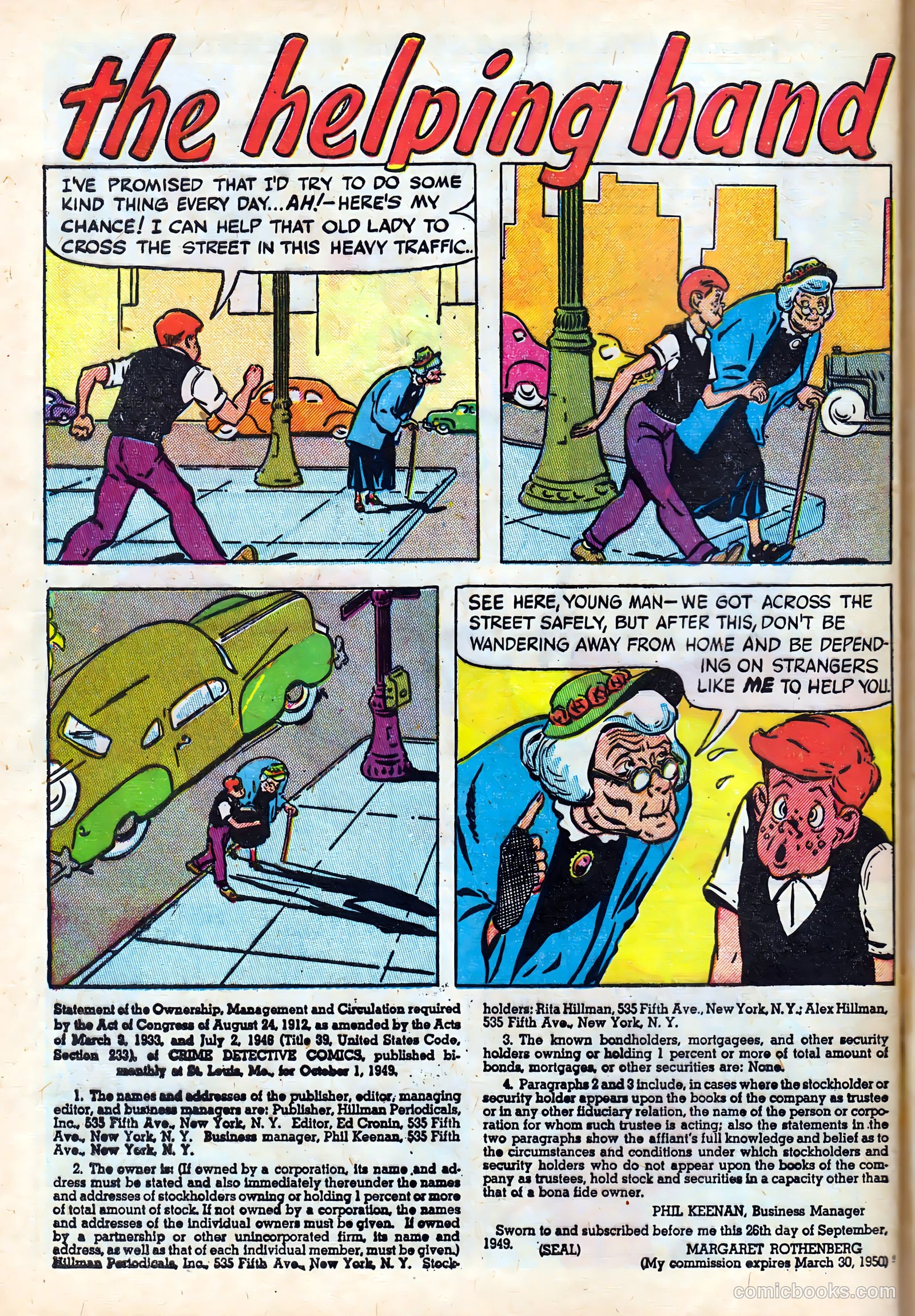 Crime Detective Comics #1 — page 40 of 52