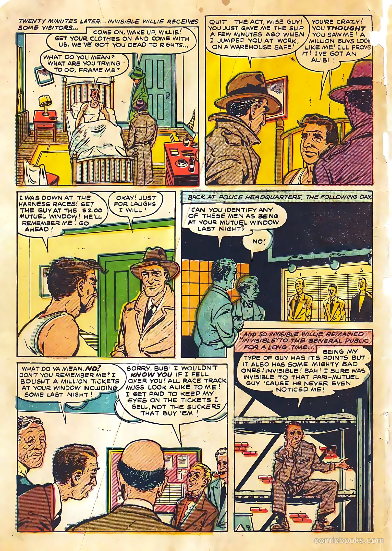 Crime Detective Comics #10 — page 49 of 49