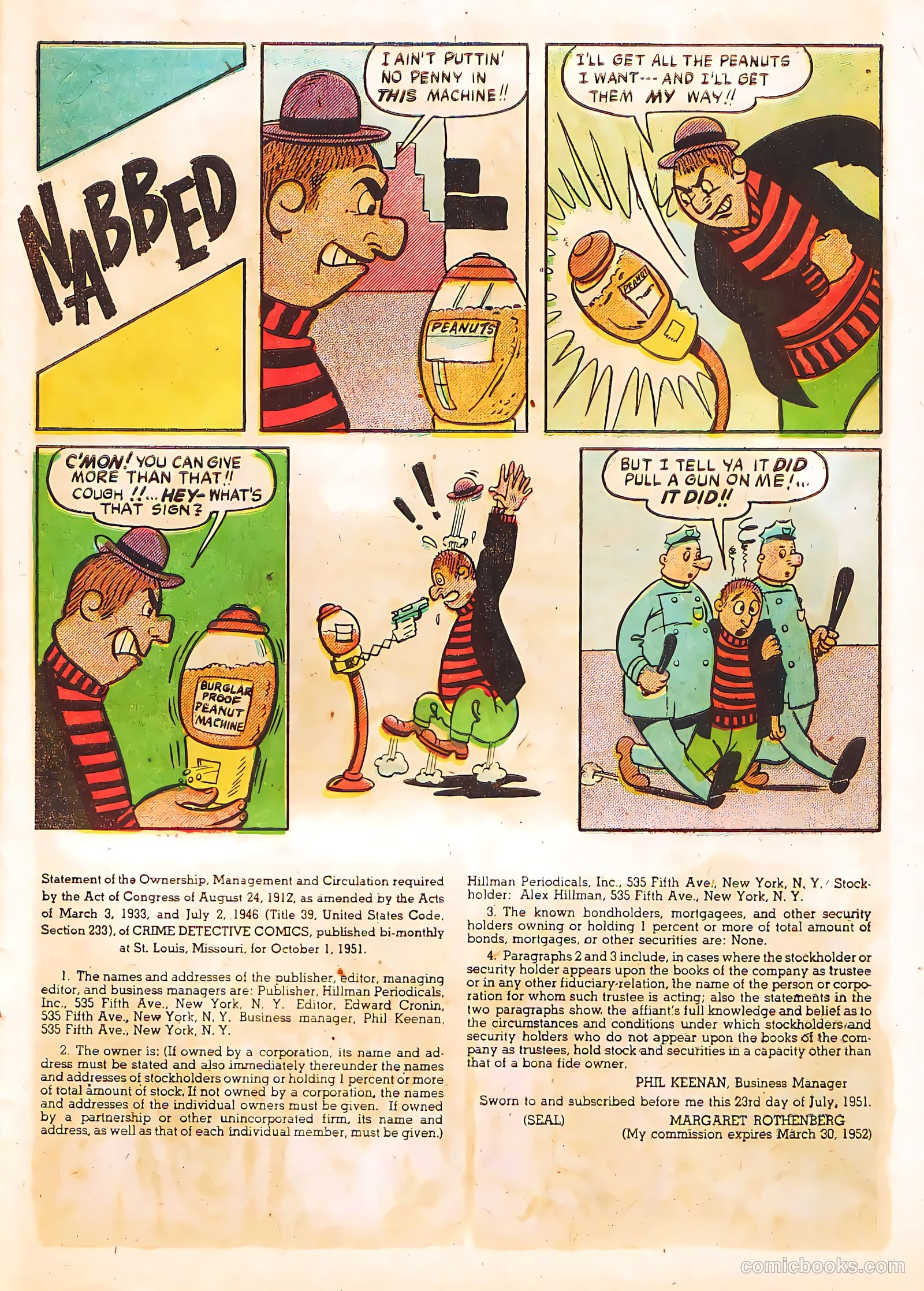 Crime Detective Comics #12 — page 27 of 36