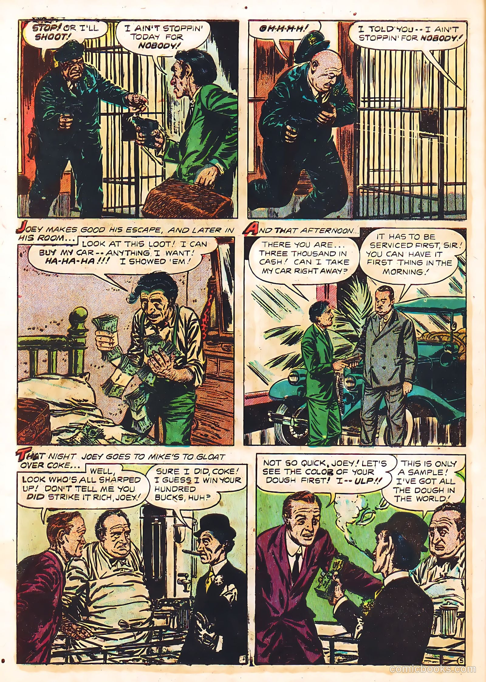 Crime Detective Comics #12 — page 32 of 36
