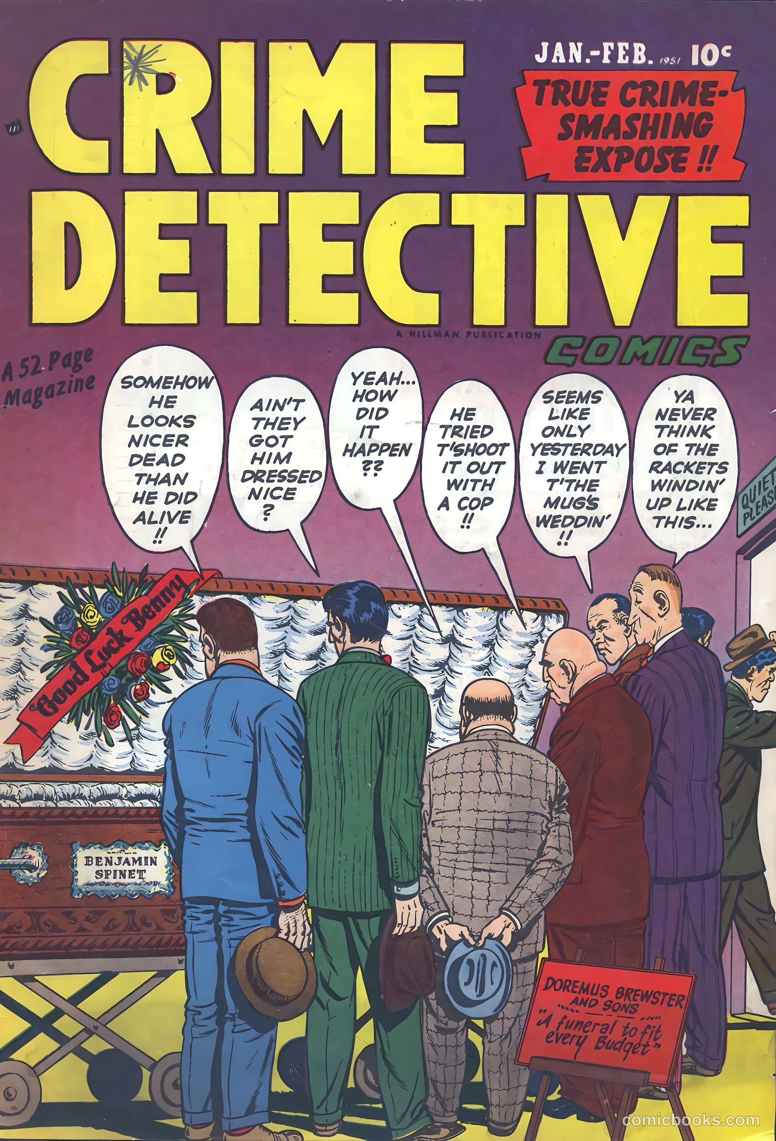 Crime Detective Comics #6 — page 1 of 52