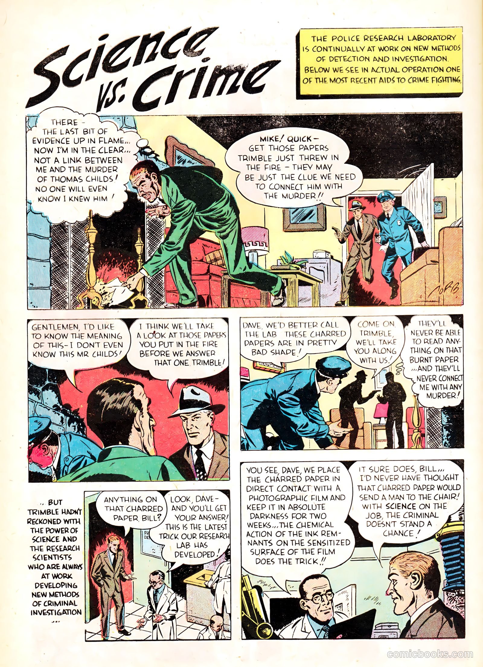 Crime Detective Comics #8 — page 42 of 52