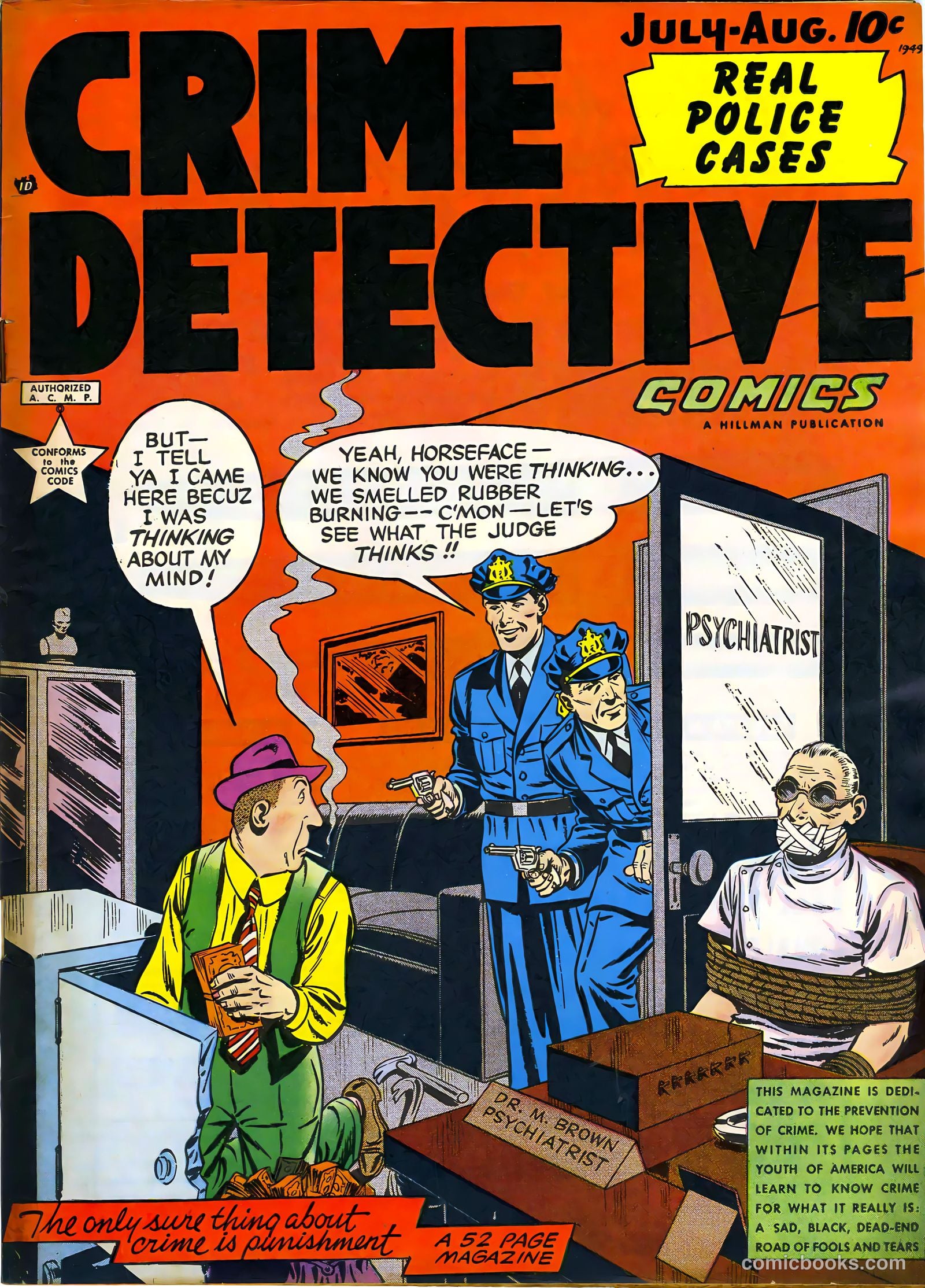 Crime Detective Comics #9 — page 1 of 53